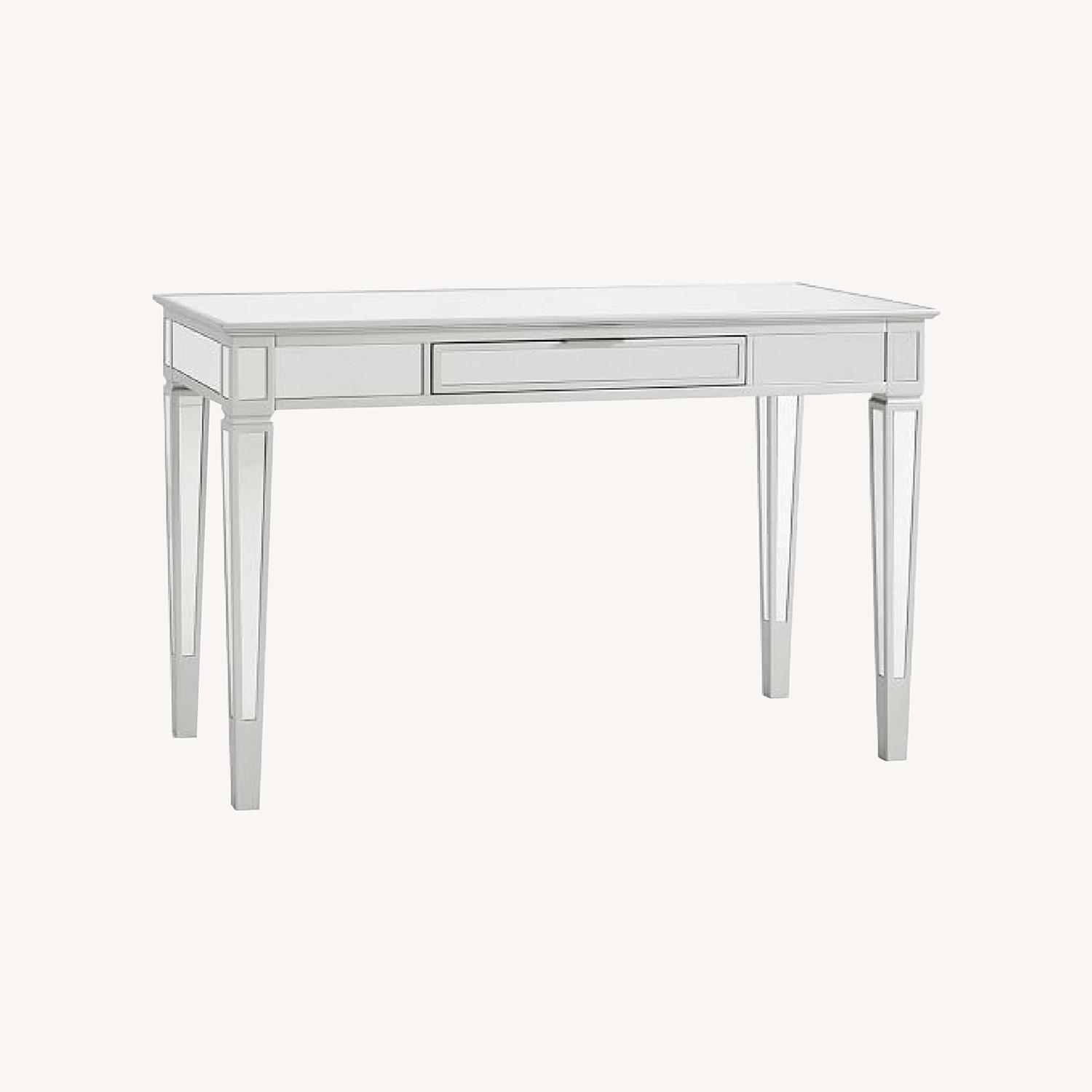 Pottery Barn Park Mirrored Desk - image-0