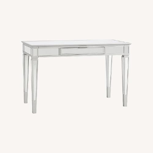 Used Pottery Barn Park Mirrored Desk for sale on AptDeco