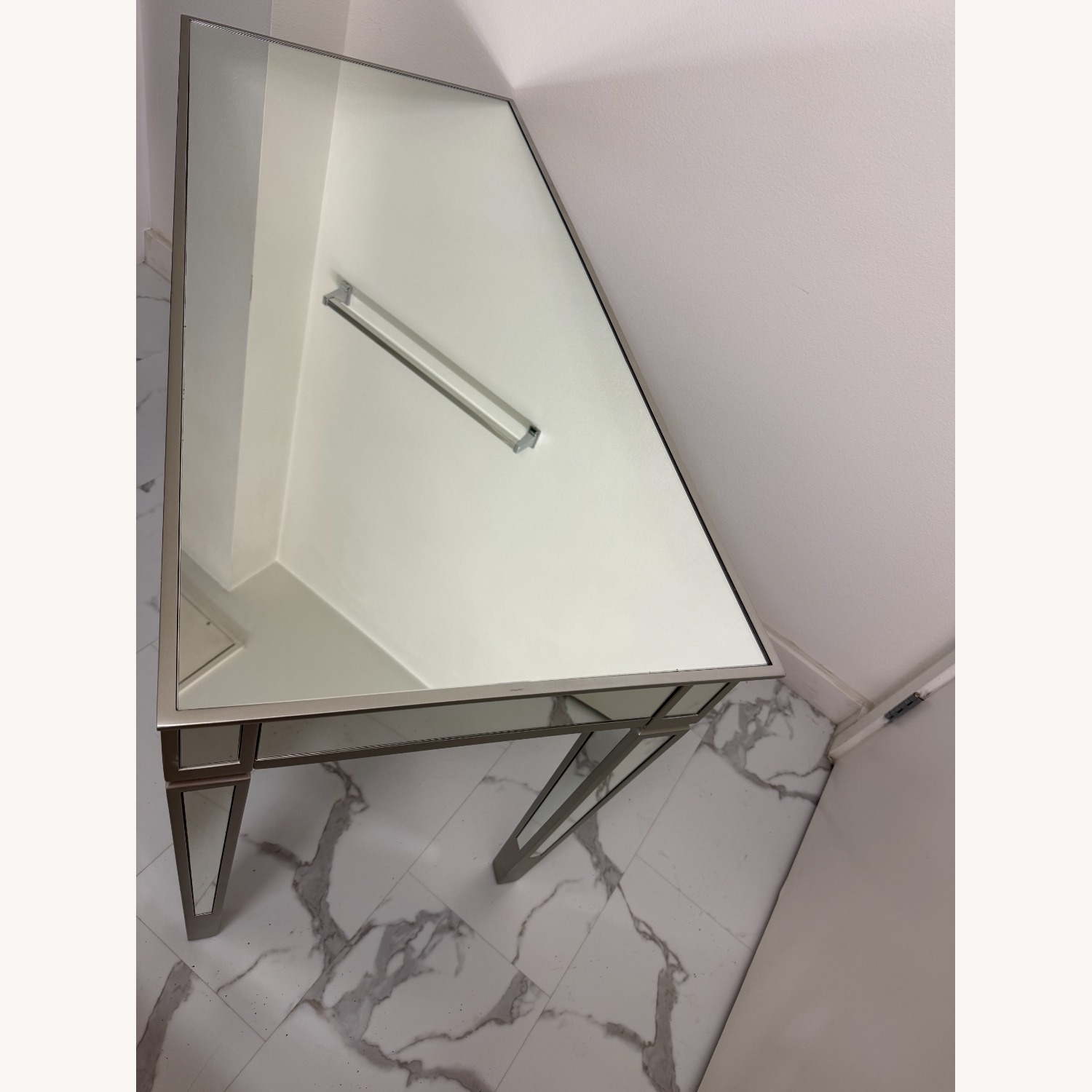Pottery Barn Park Mirrored Desk - image-6