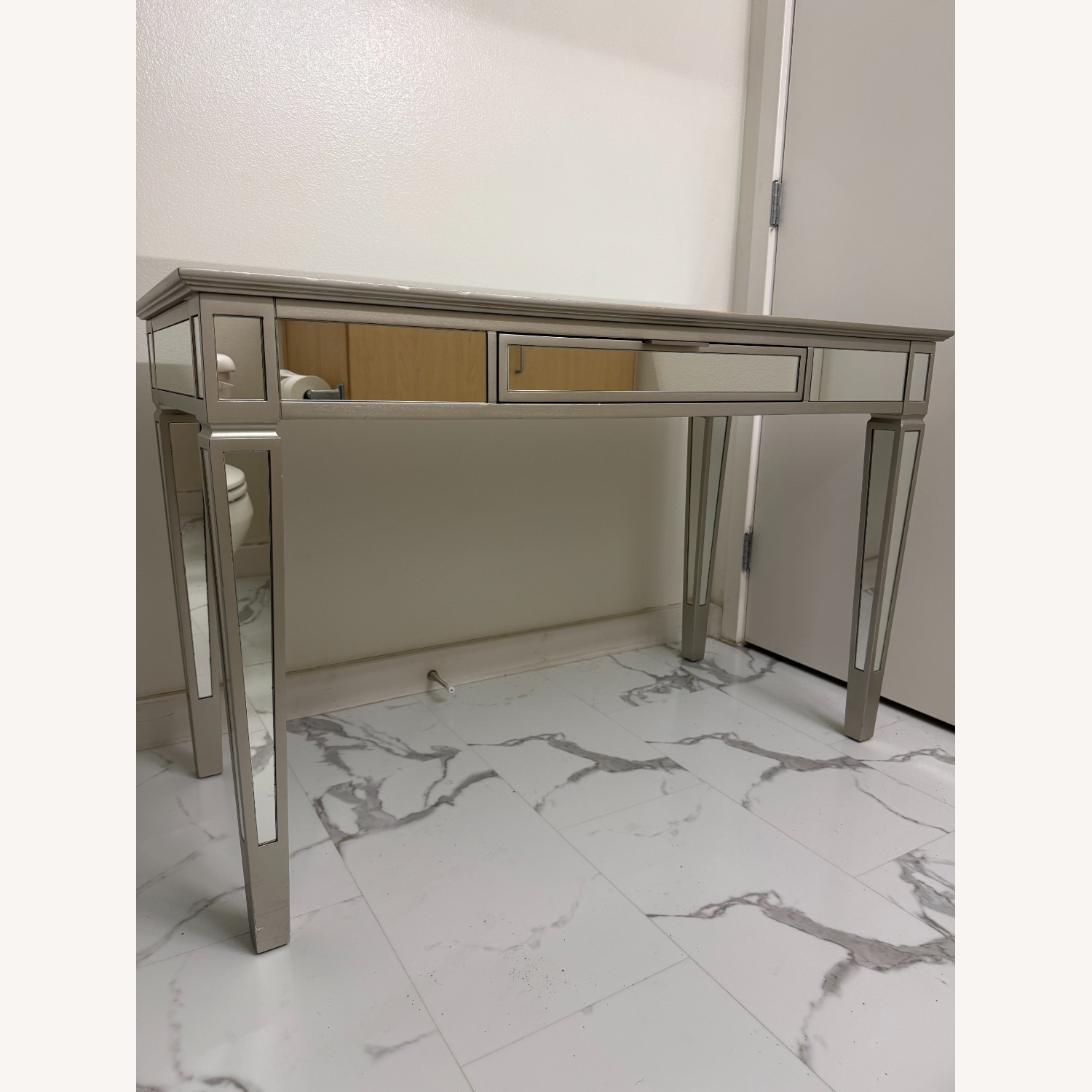 Pottery Barn Park Mirrored Desk - image-3