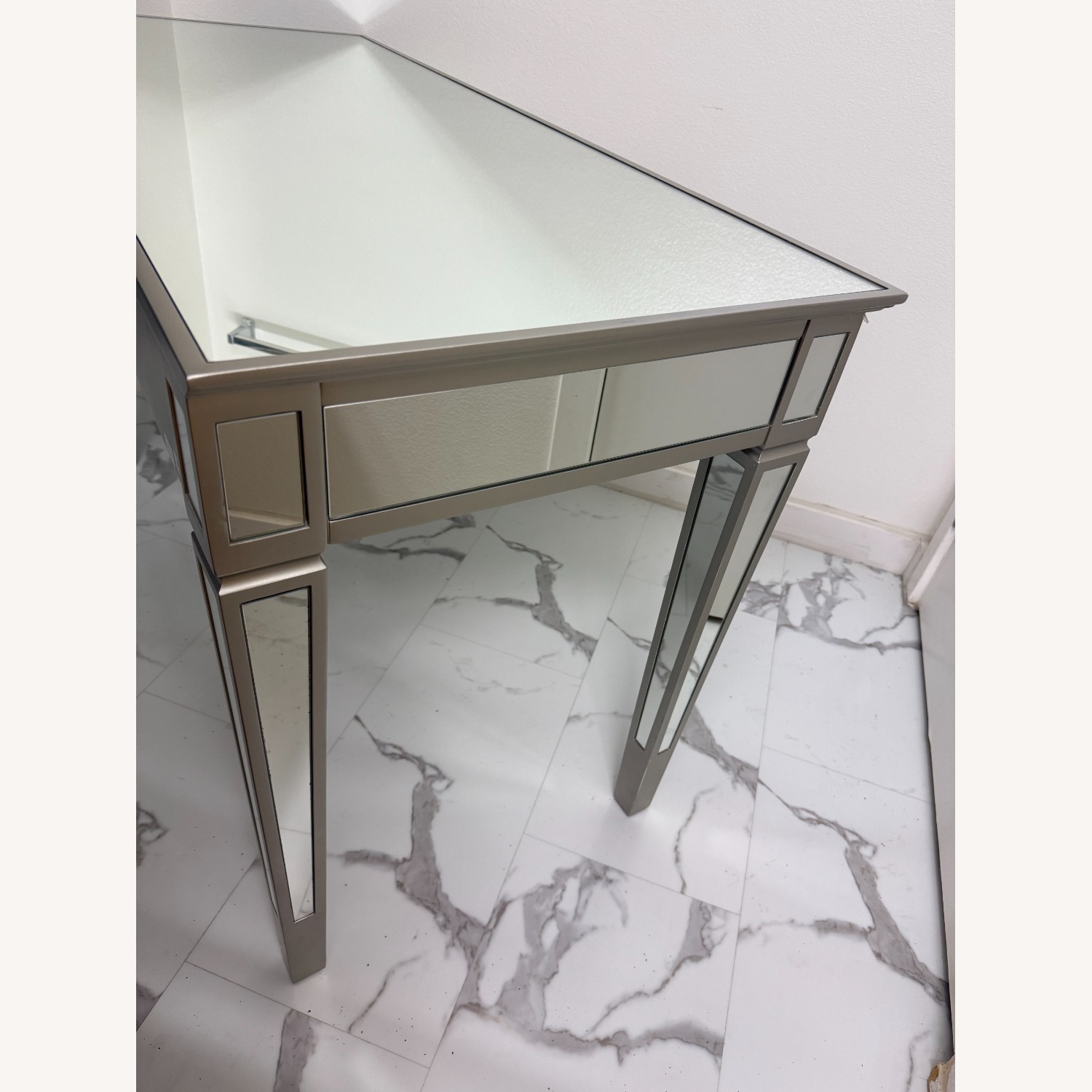 Pottery Barn Park Mirrored Desk - image-5