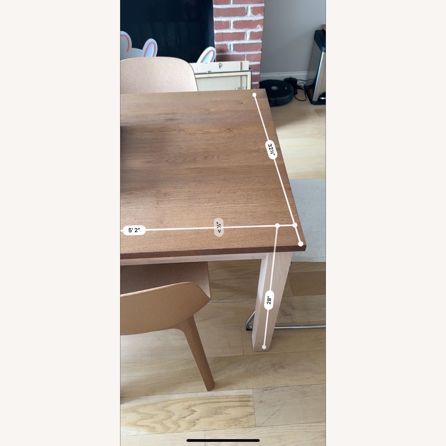 IKEA KEJSARKRONA Oak Dining Table - image-3