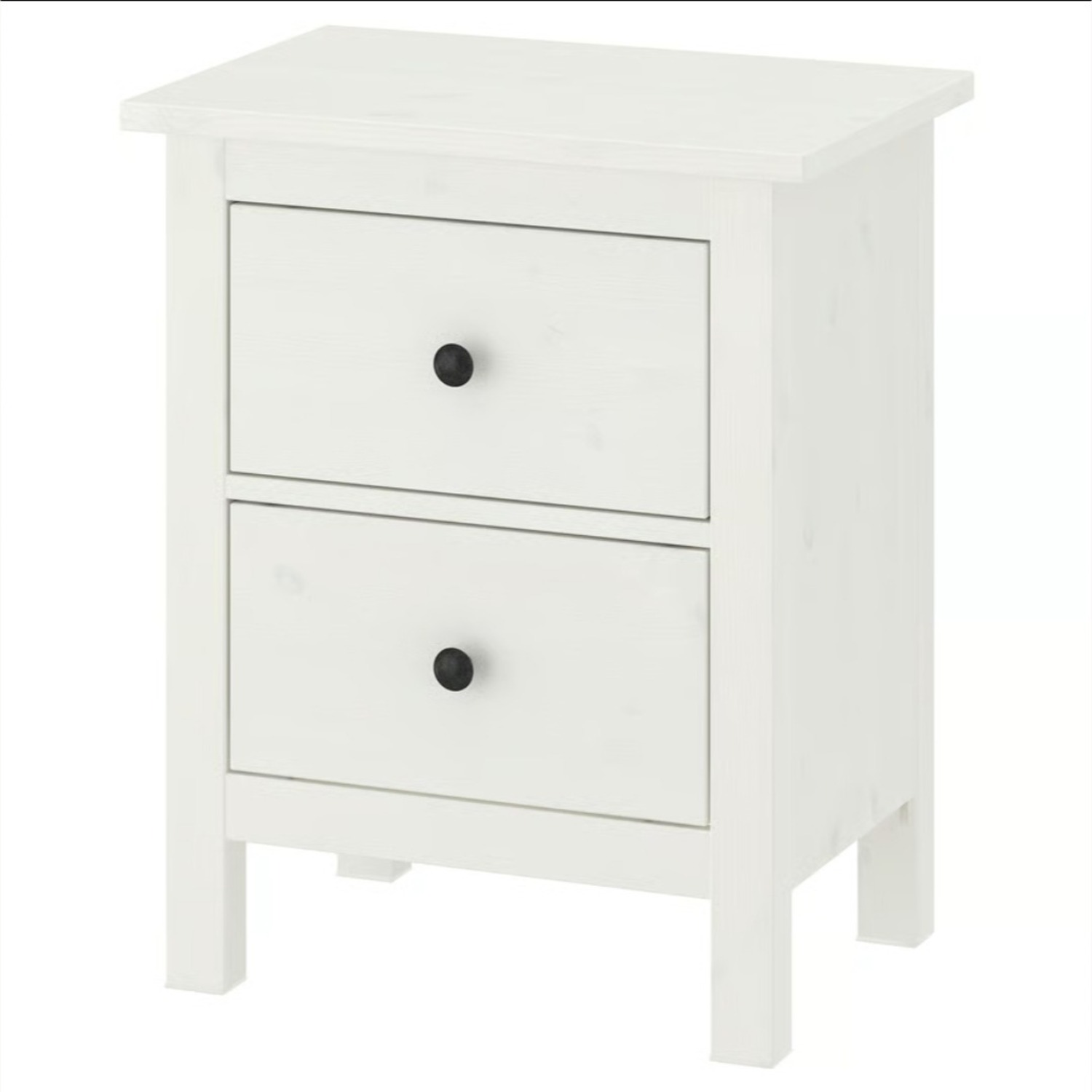 IKEA Hemnes 2 Drawer Nightstand Set - image-3