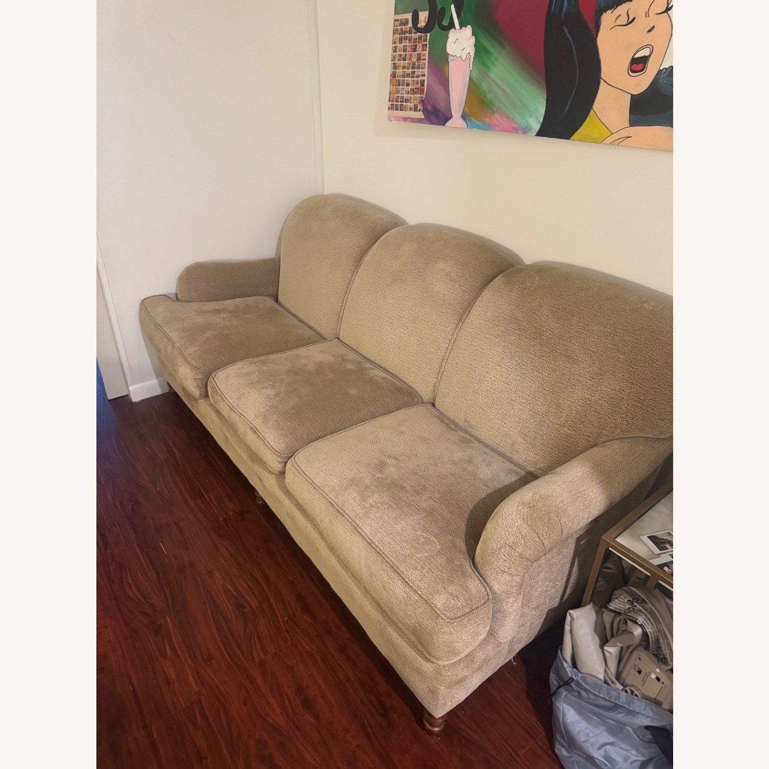 Tan Sofa - image-3