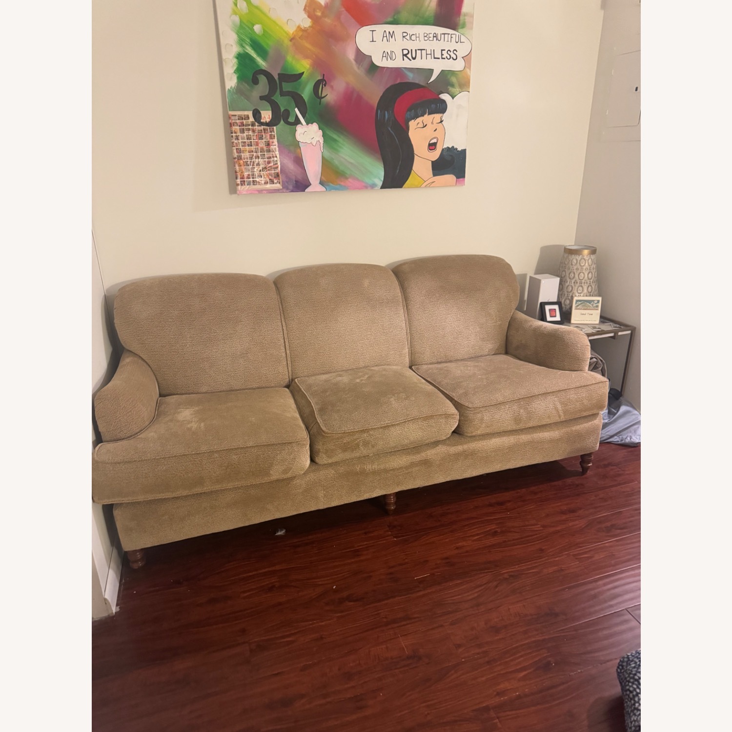 Tan Sofa - image-1