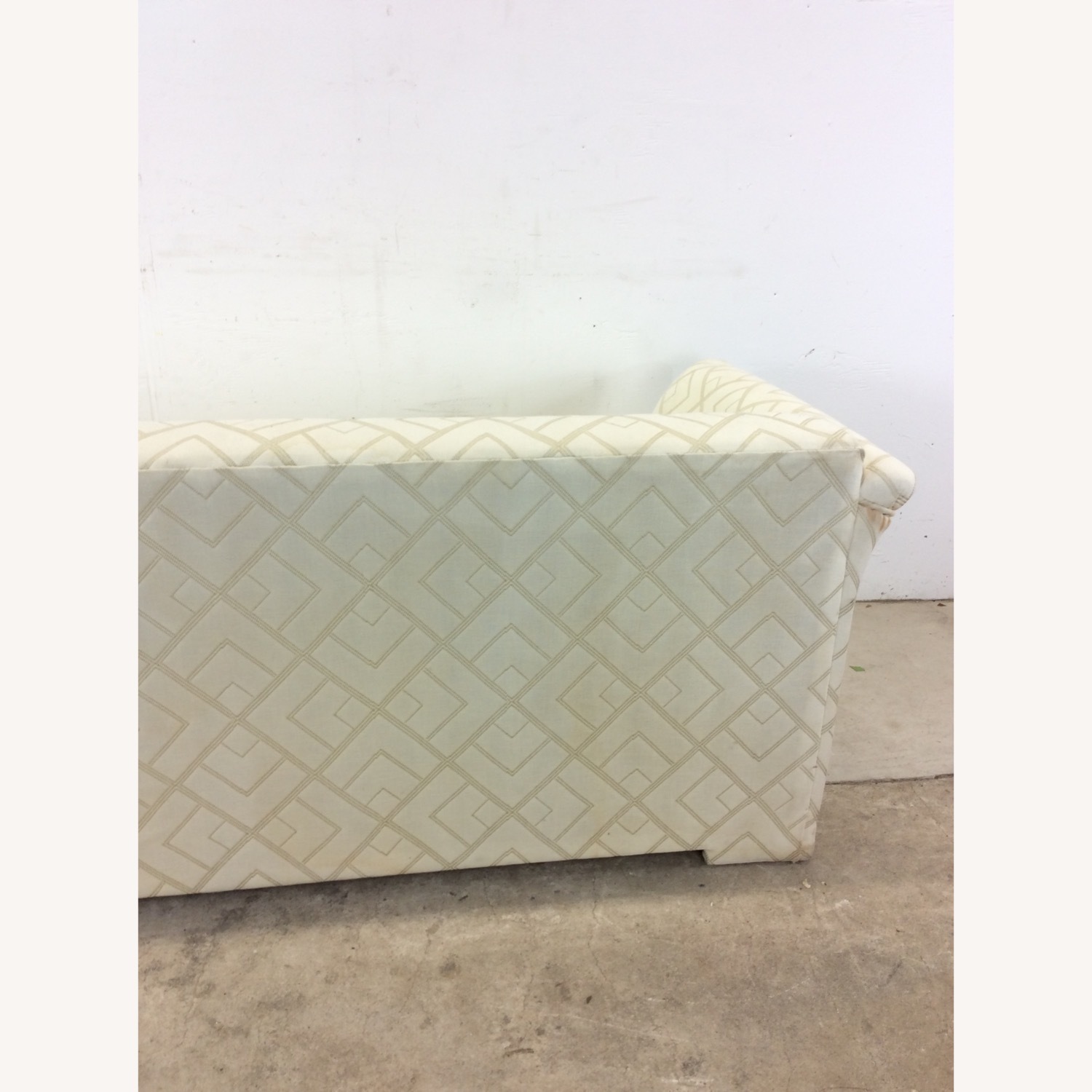 Post Modern 3 Seater Sofa with Vintage Upholstery - image-21