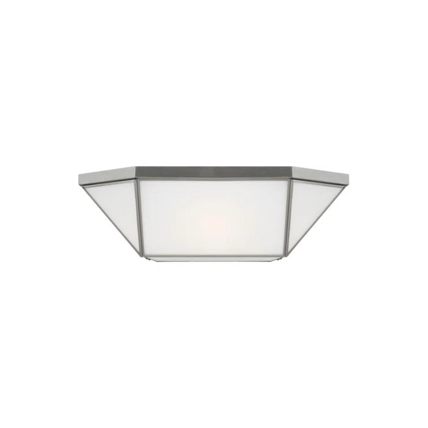 Visual Comfort Morrison Glass Flush Mount 4 Light - image-0