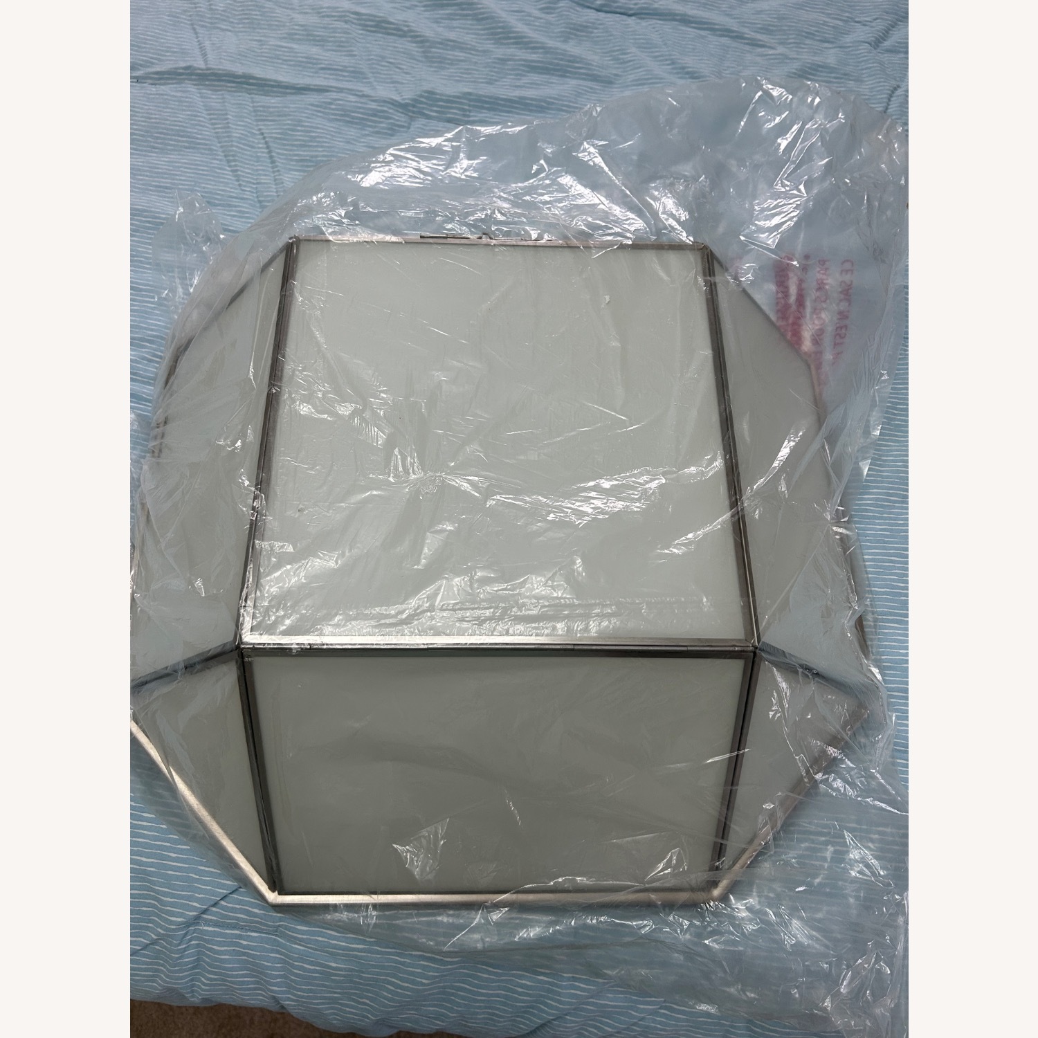 Visual Comfort Morrison Glass Flush Mount 4 Light - image-5