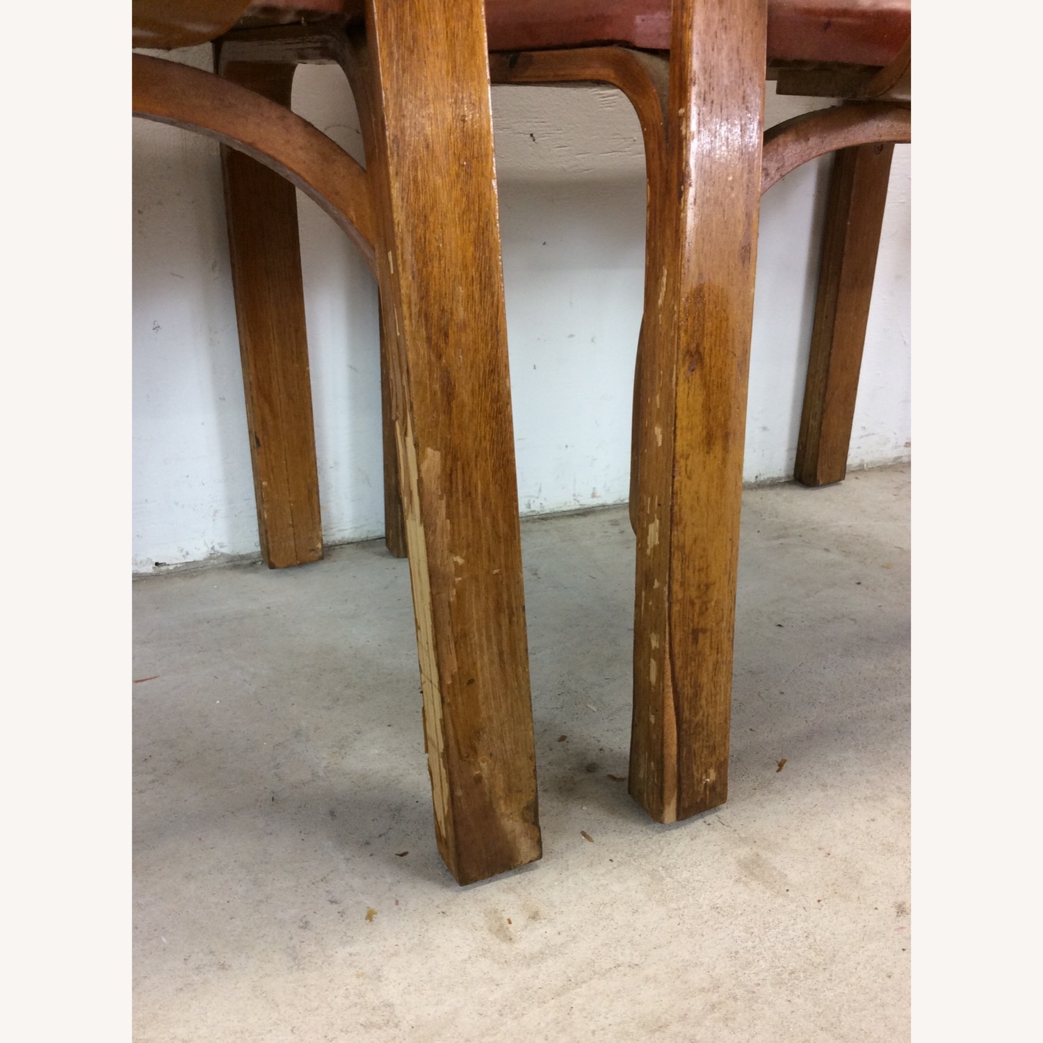 Set of 4 Mid Century Bentwood Dining Chairs - image-21