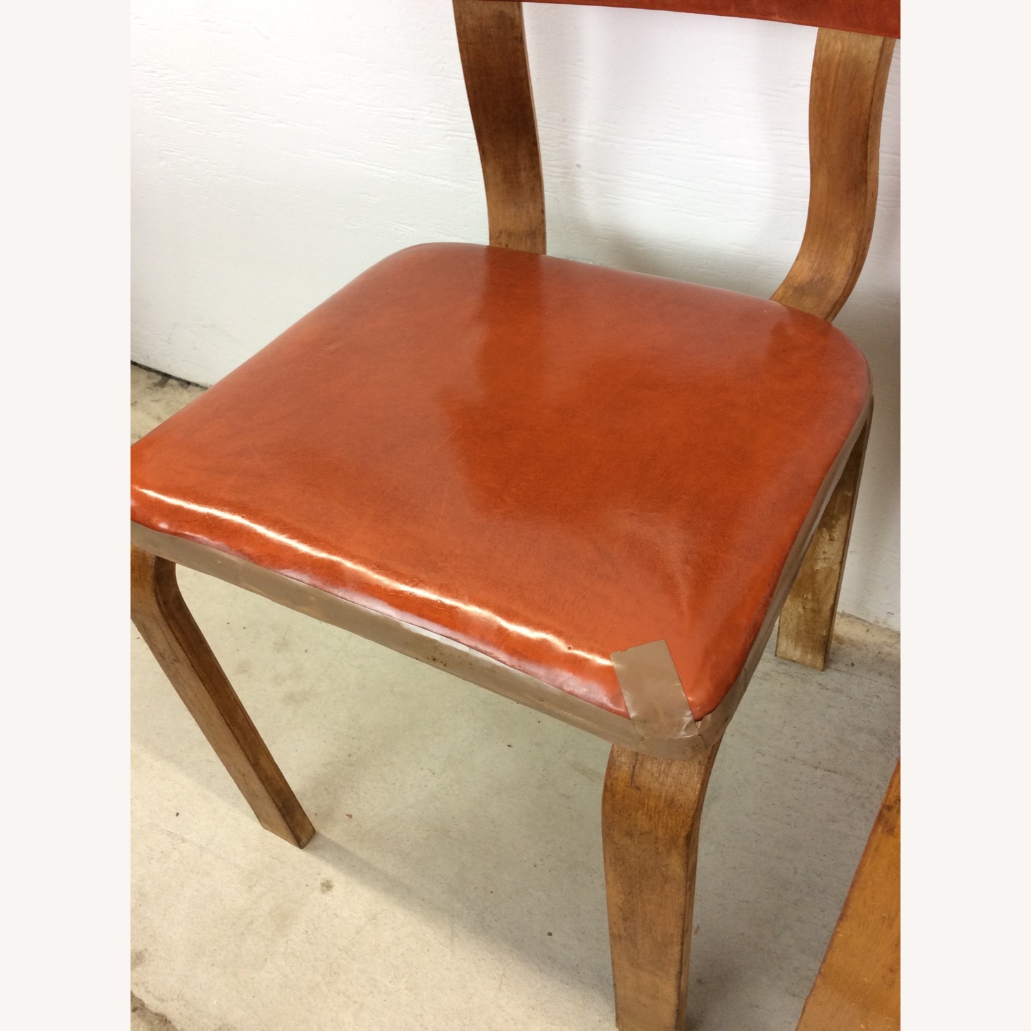 Set of 4 Mid Century Bentwood Dining Chairs - image-5