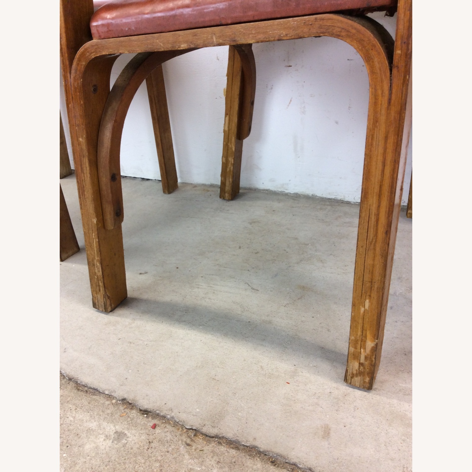 Set of 4 Mid Century Bentwood Dining Chairs - image-15