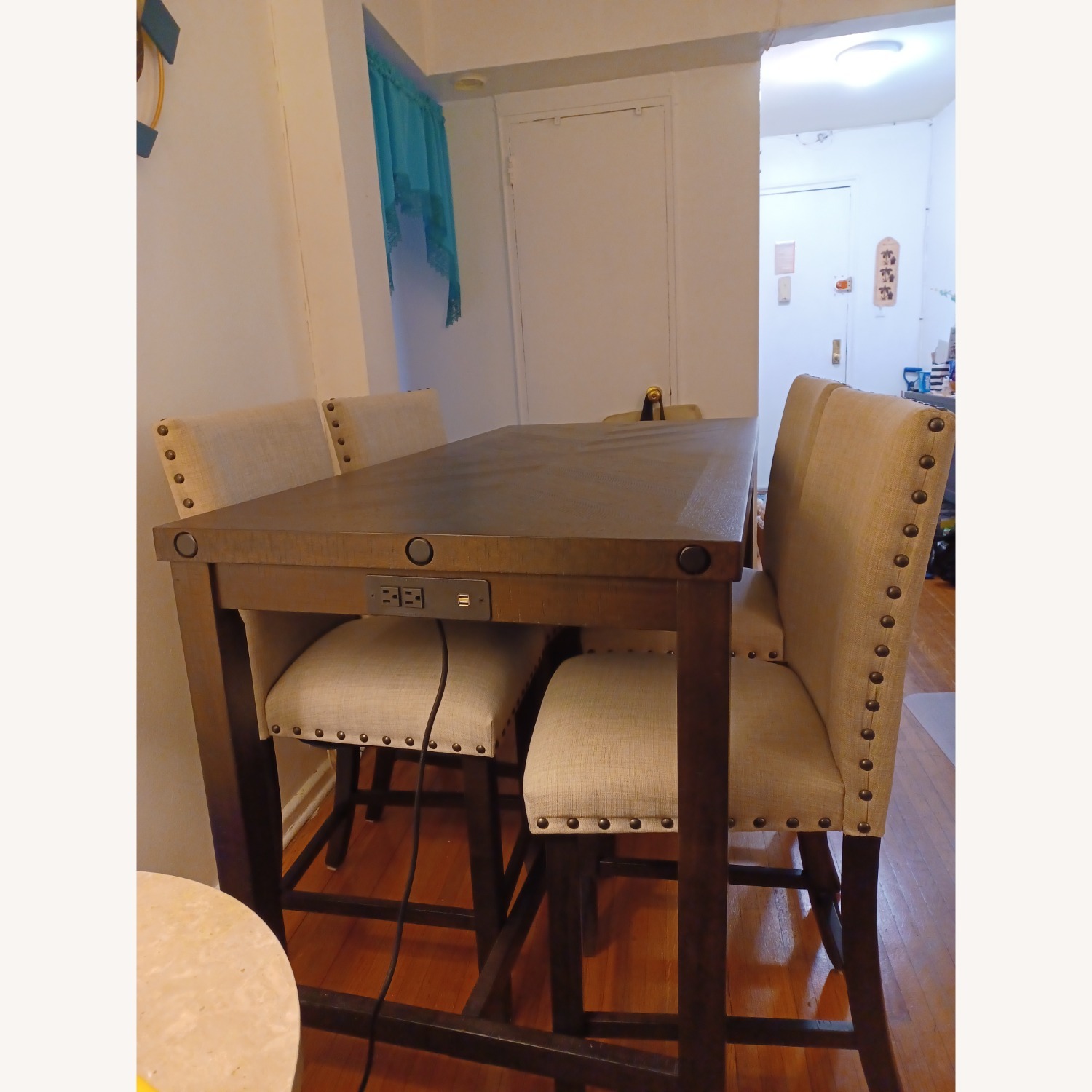 Bob's Furniture 5pc Counter Height Dining Set - image-4