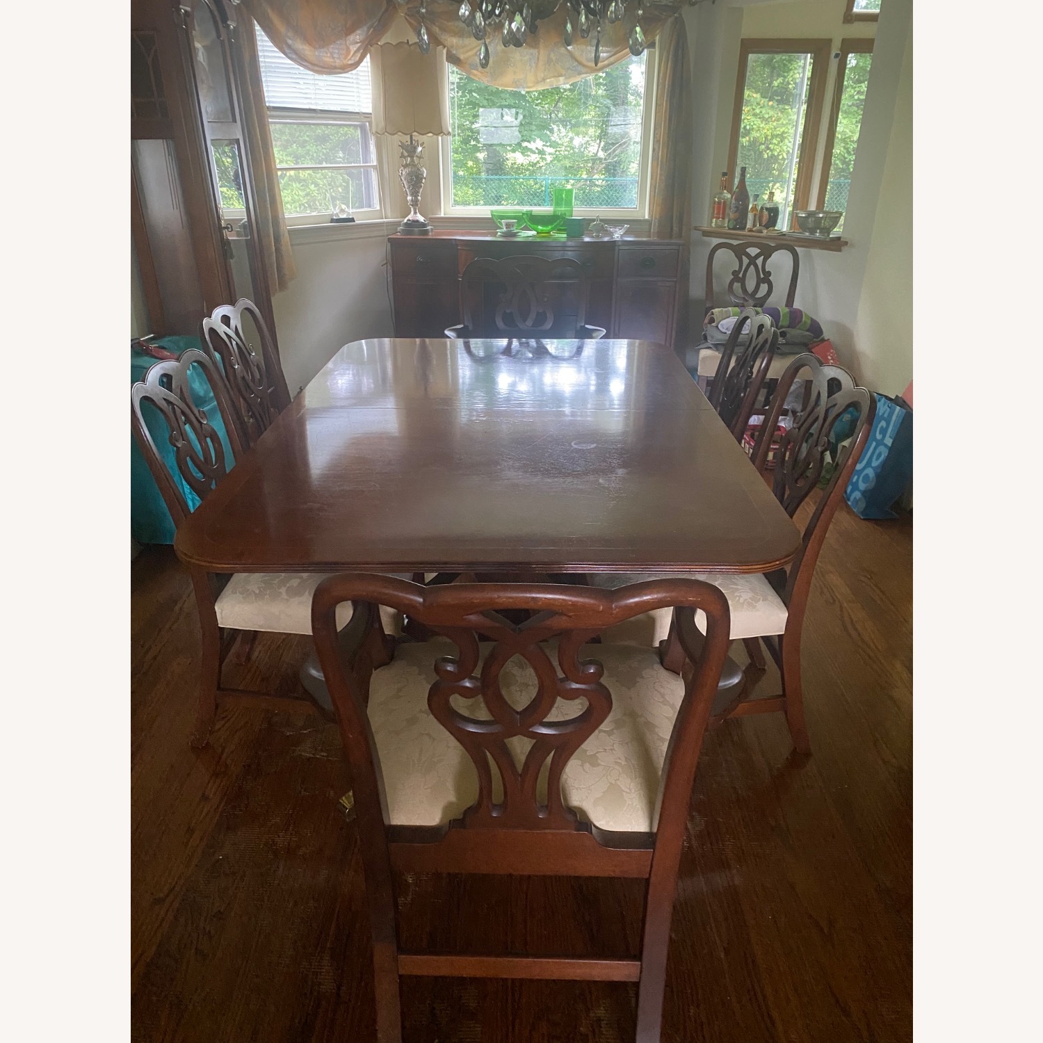 Baker Dining Room Table - with 8 Chairs - image-1