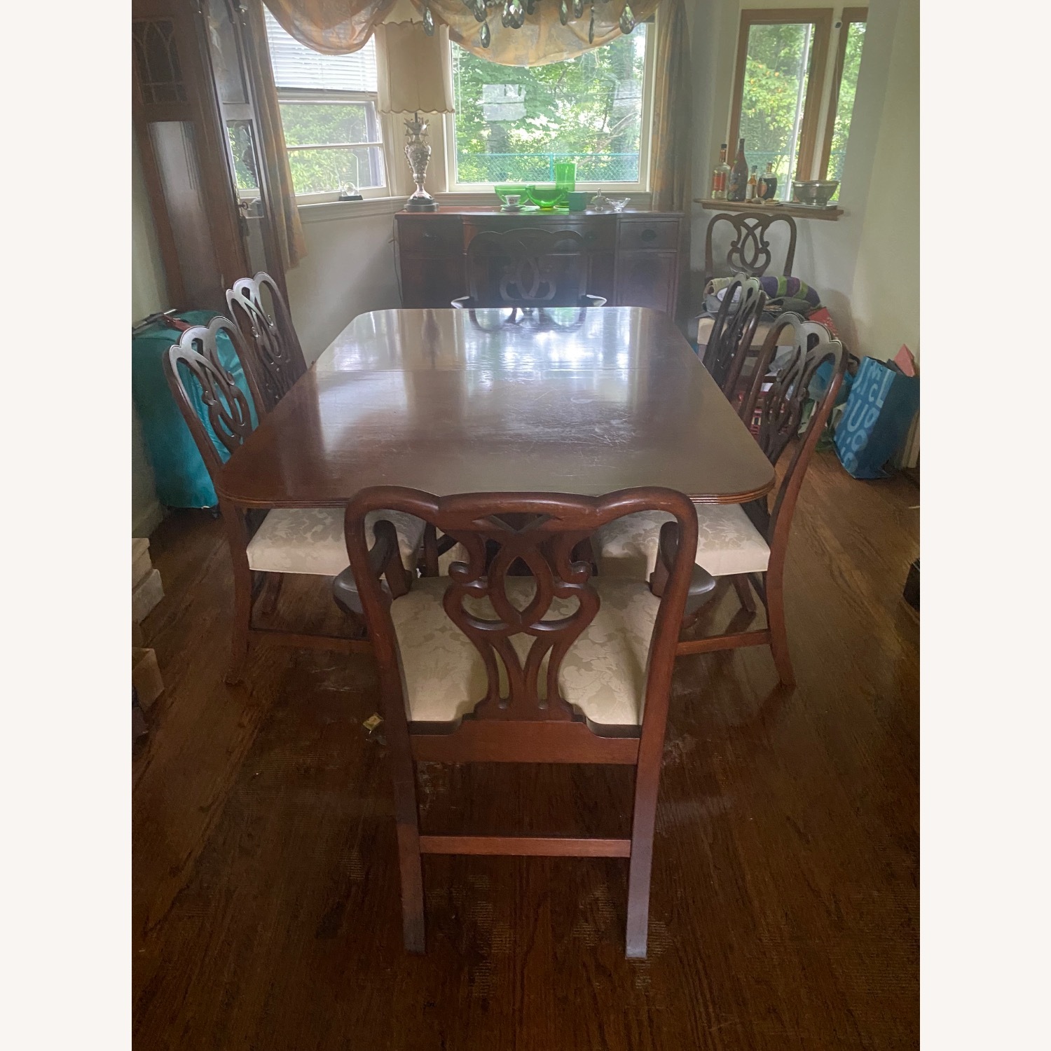 Baker Dining Room Table - with 8 Chairs - image-2