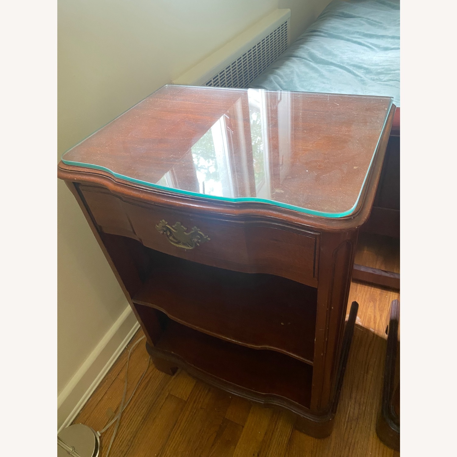 Two Mahogany End Tables - image-2