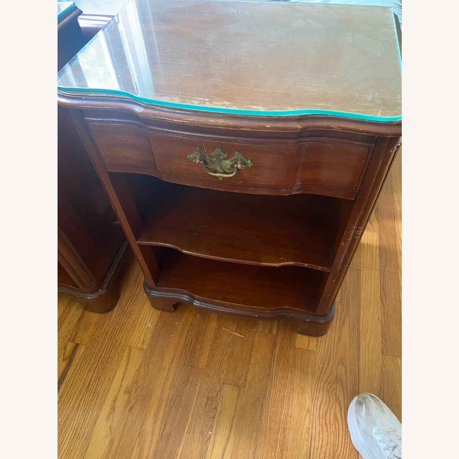 Two Mahogany End Tables - image-3