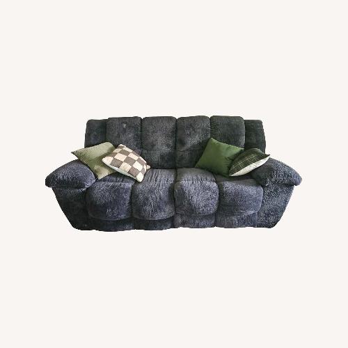Used Phelps Charcoal Reclining Sofa for sale on AptDeco