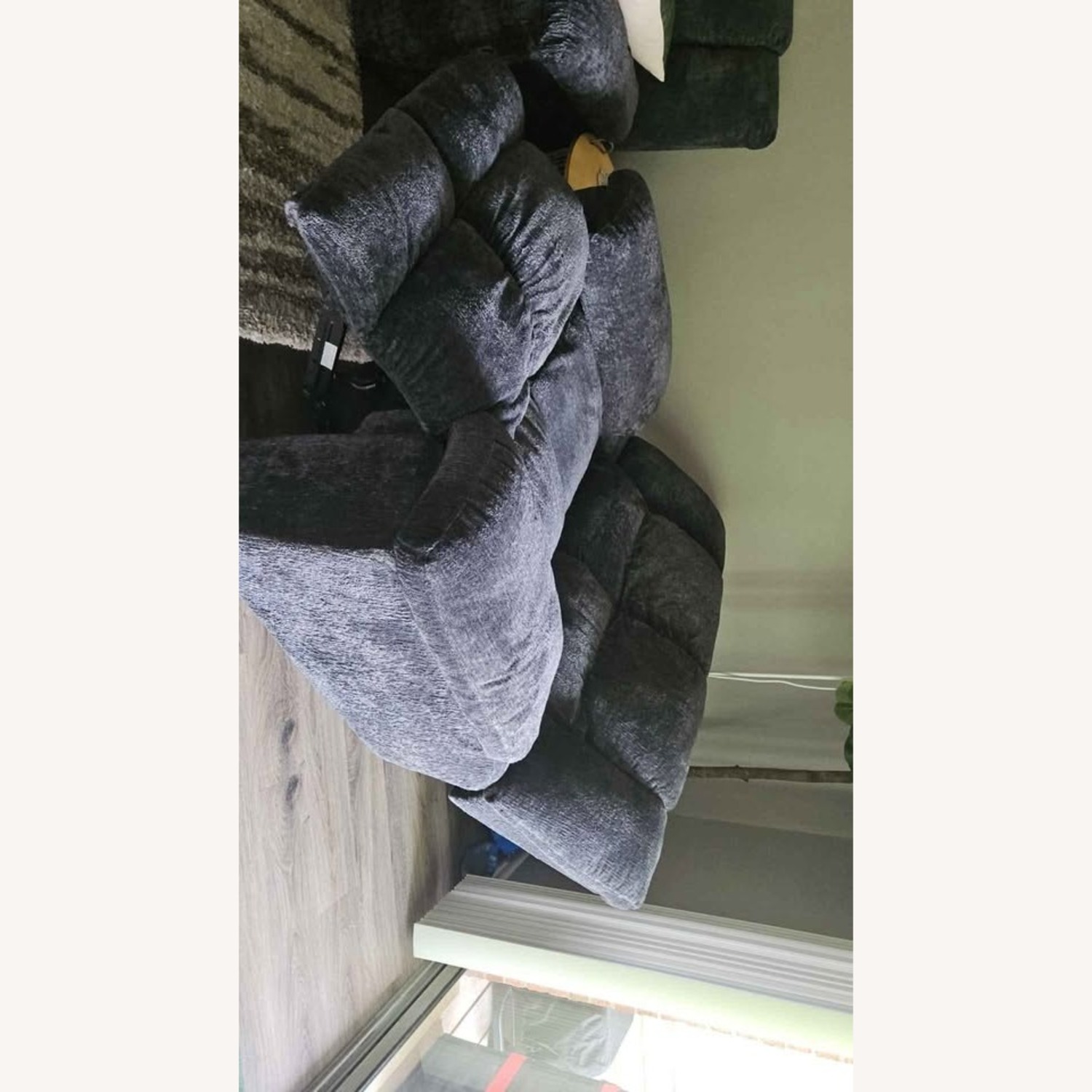 Phelps Charcoal Recliner - image-3