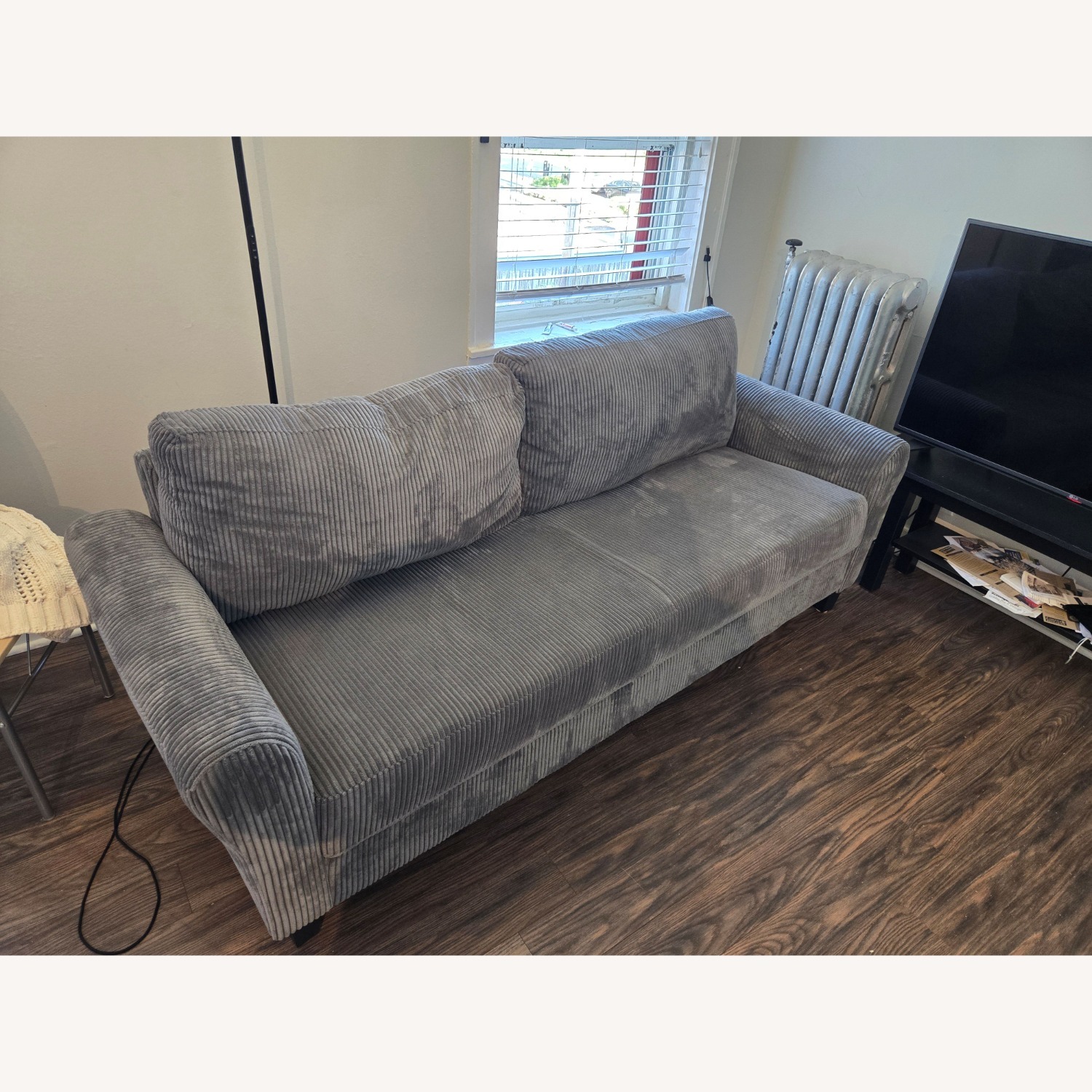 Ebern Designs Marlitt Corduroy Sofa -- 80.5" - image-2