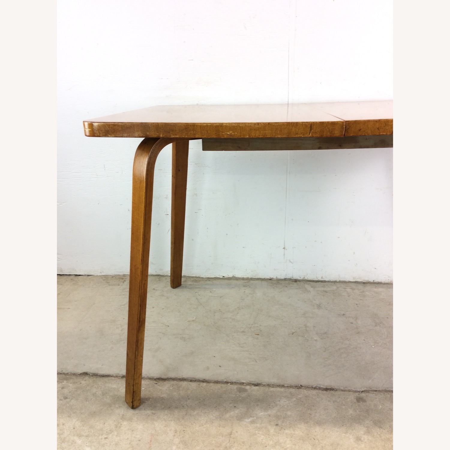 Mid Century Kitchen Table with Bentwood Legs - image-3