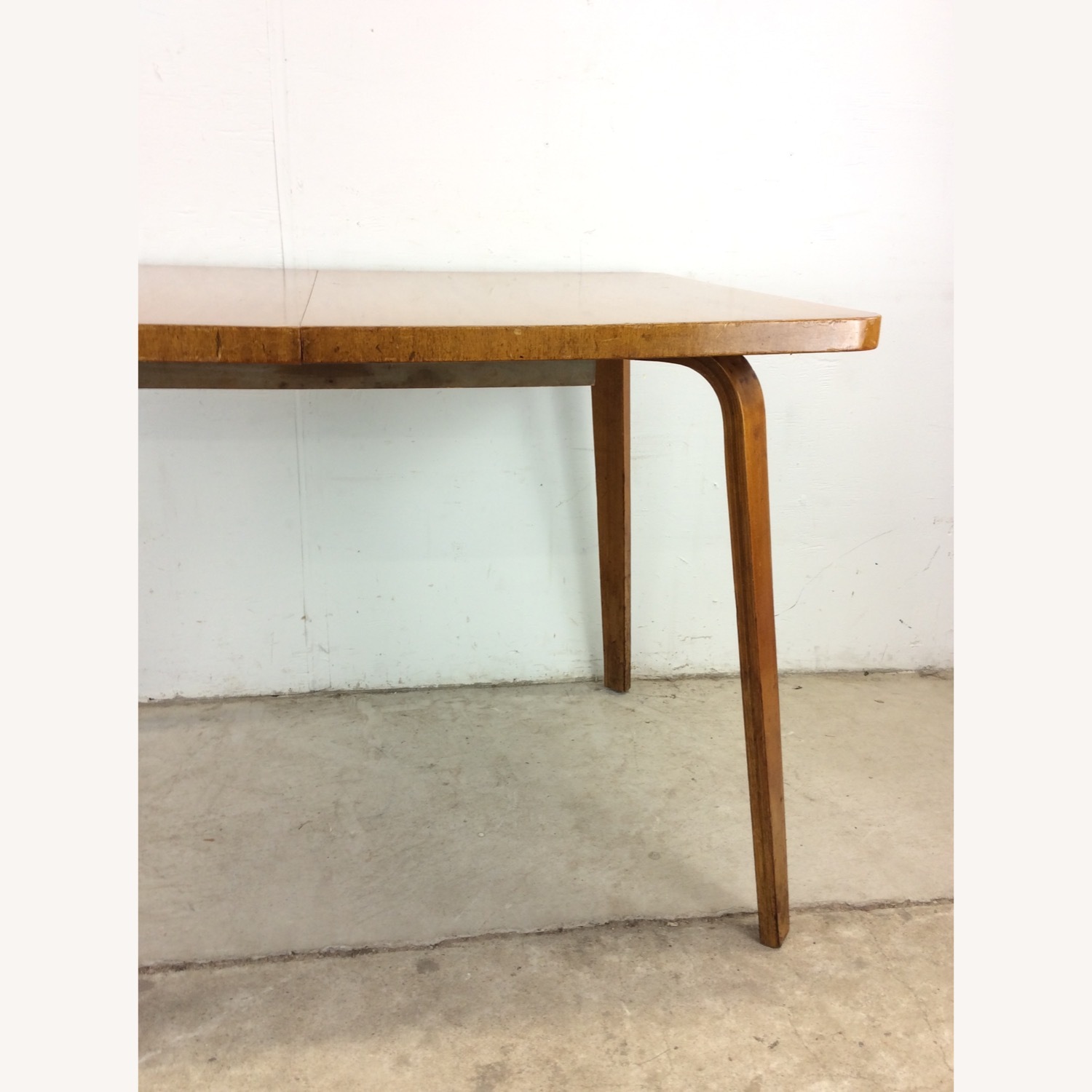Mid Century Kitchen Table with Bentwood Legs - image-4