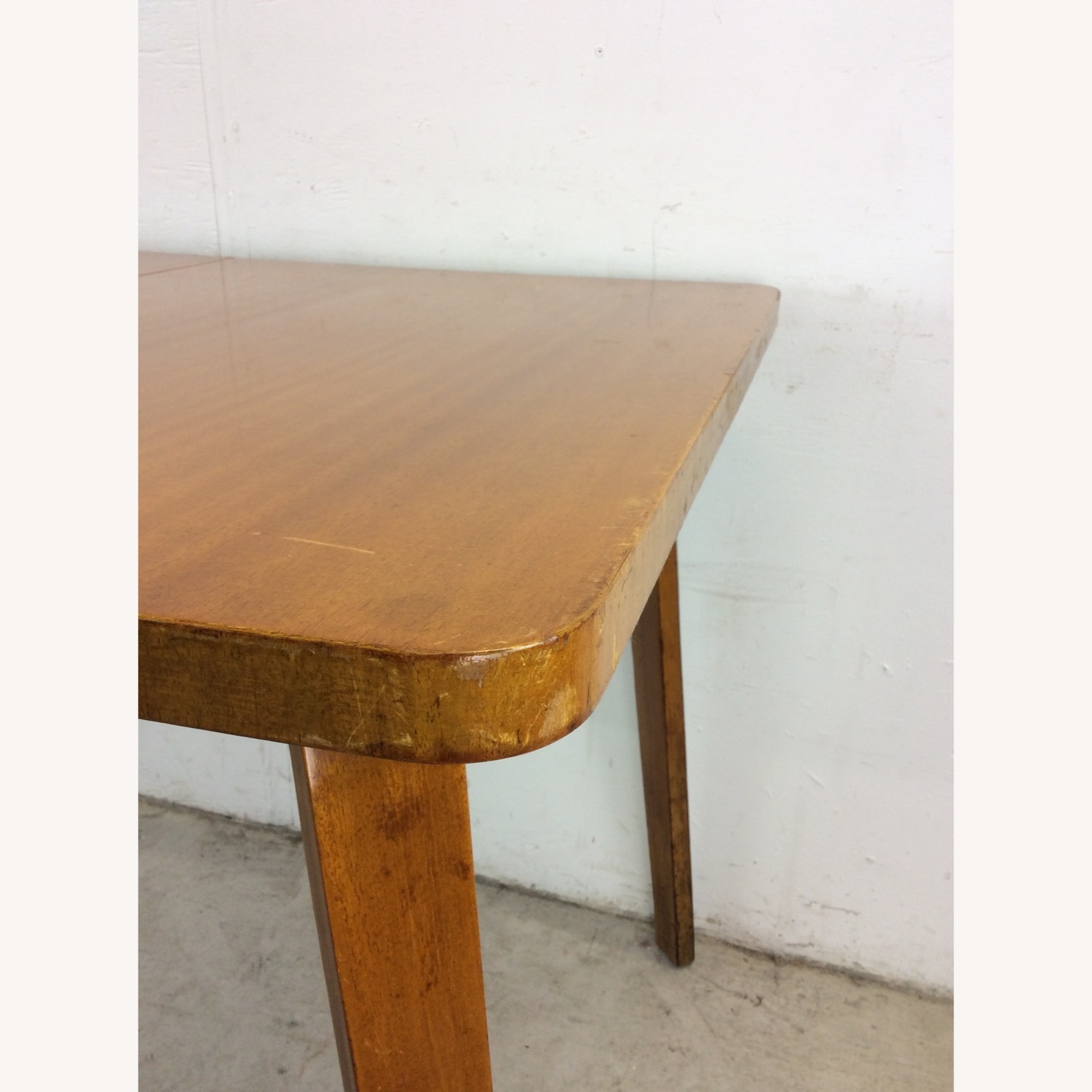 Mid Century Kitchen Table with Bentwood Legs - image-8