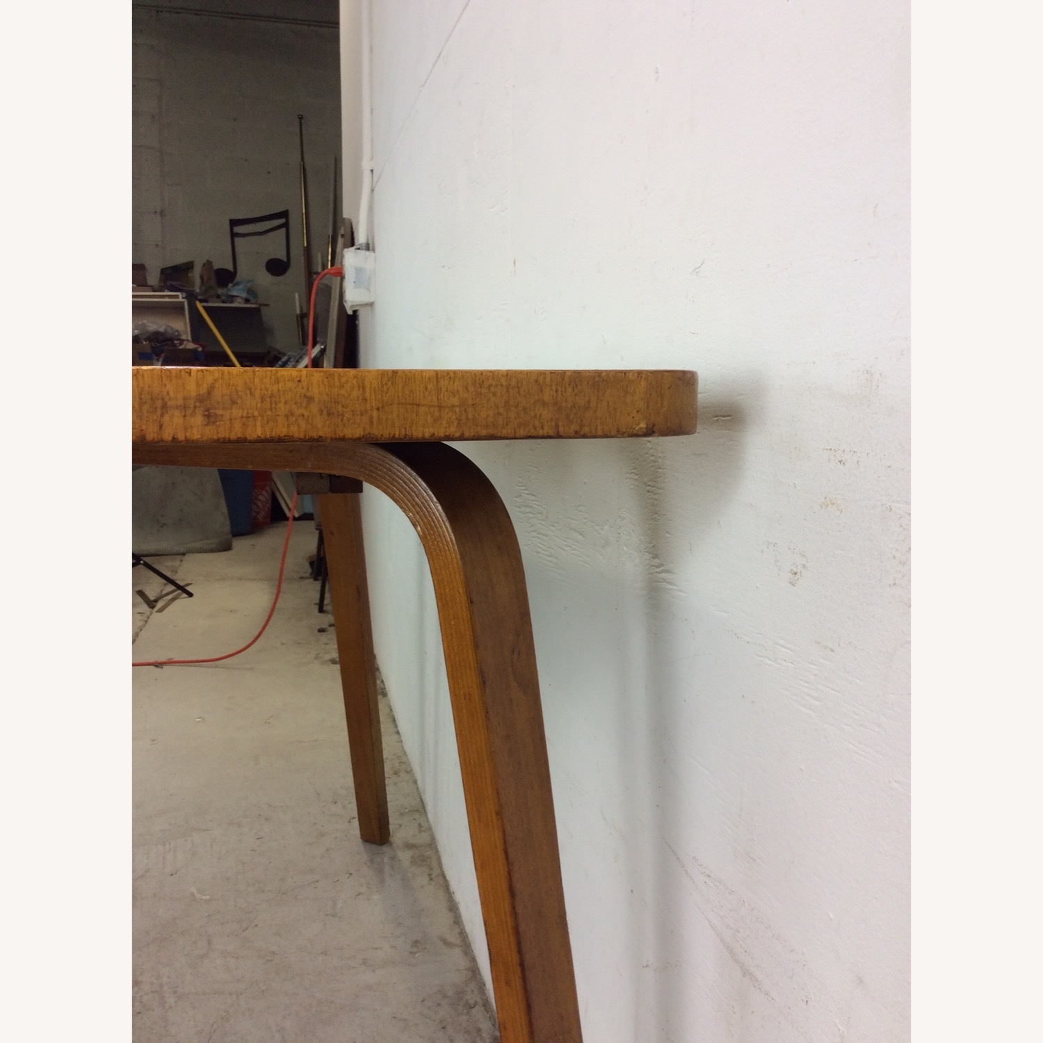 Mid Century Kitchen Table with Bentwood Legs - image-16