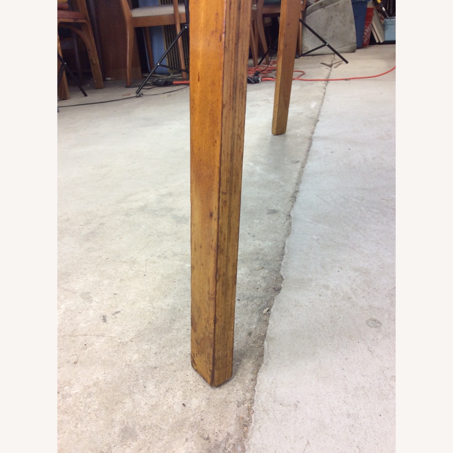 Mid Century Kitchen Table with Bentwood Legs - image-17