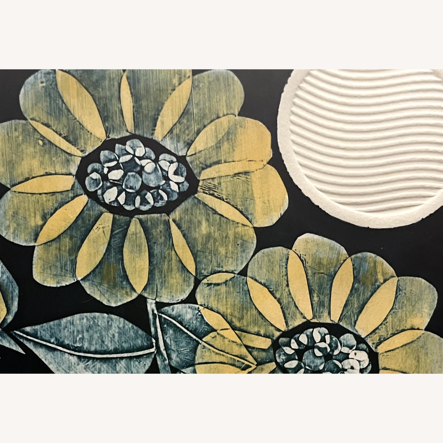 Vintage Original Print "Sunflowers" Tom Wood - image-2