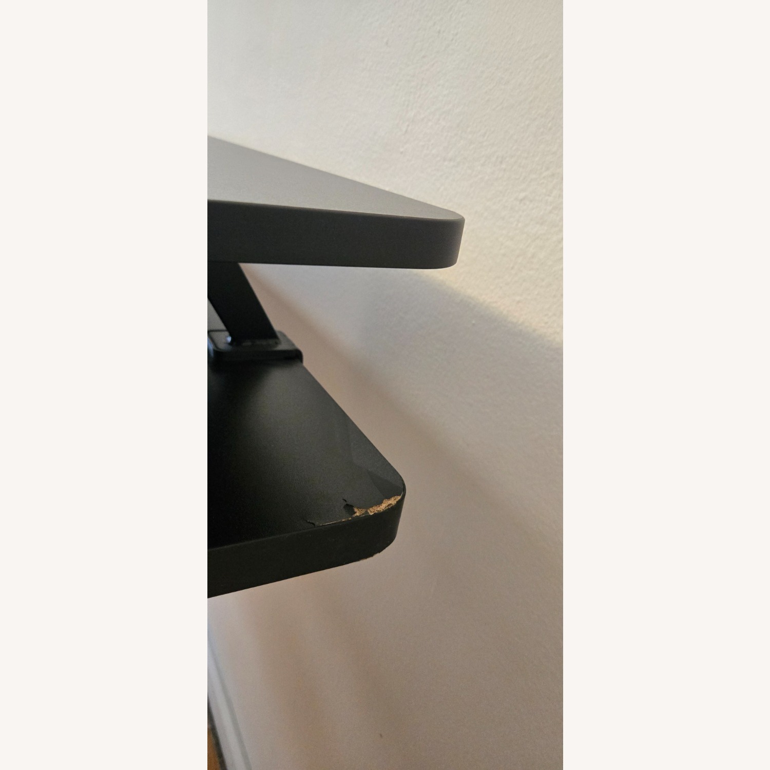 2-Tier Manual Crank Standing Desk - image-2