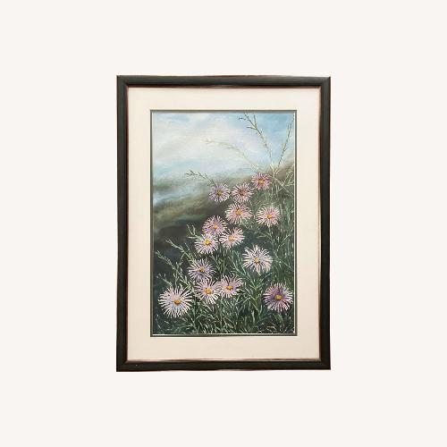 Used Signed Landscape Watercolor Painting Doris Borst for sale on AptDeco