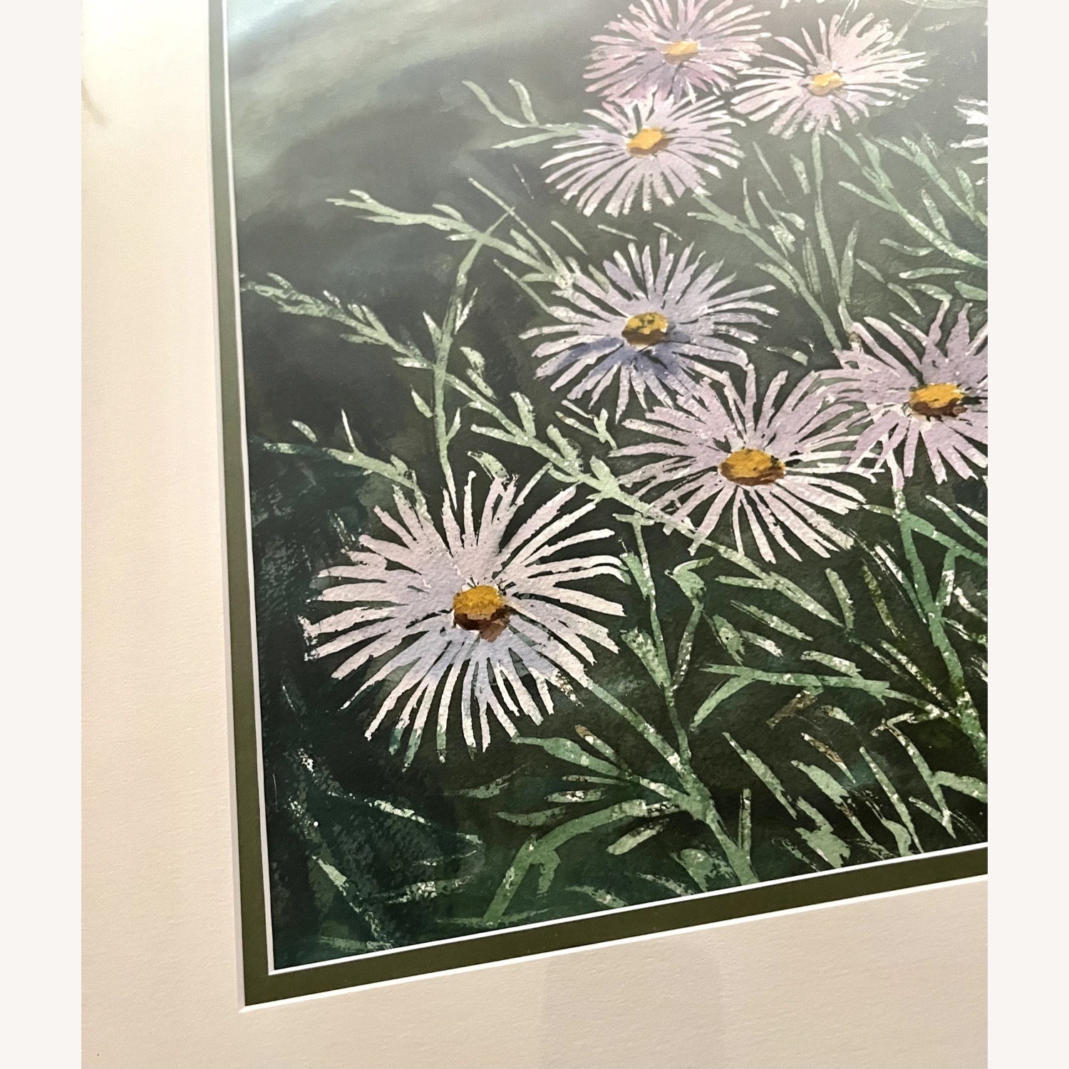 Signed Landscape Watercolor Painting Doris Borst - image-3