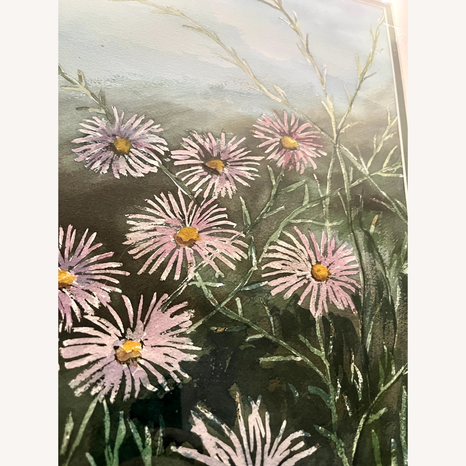 Signed Landscape Watercolor Painting Doris Borst - image-5