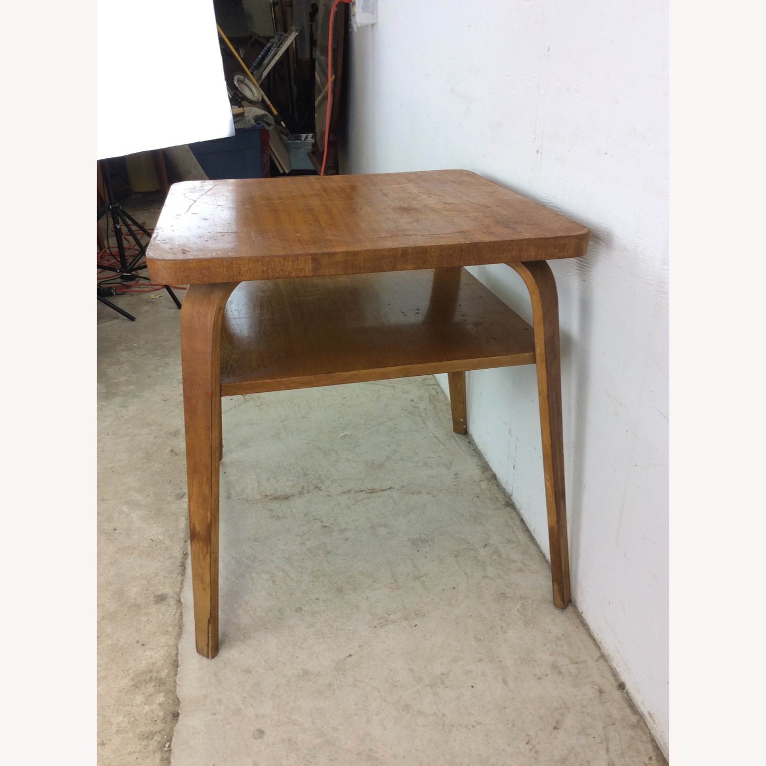 Mid Century 2 Tier End Table - image-13