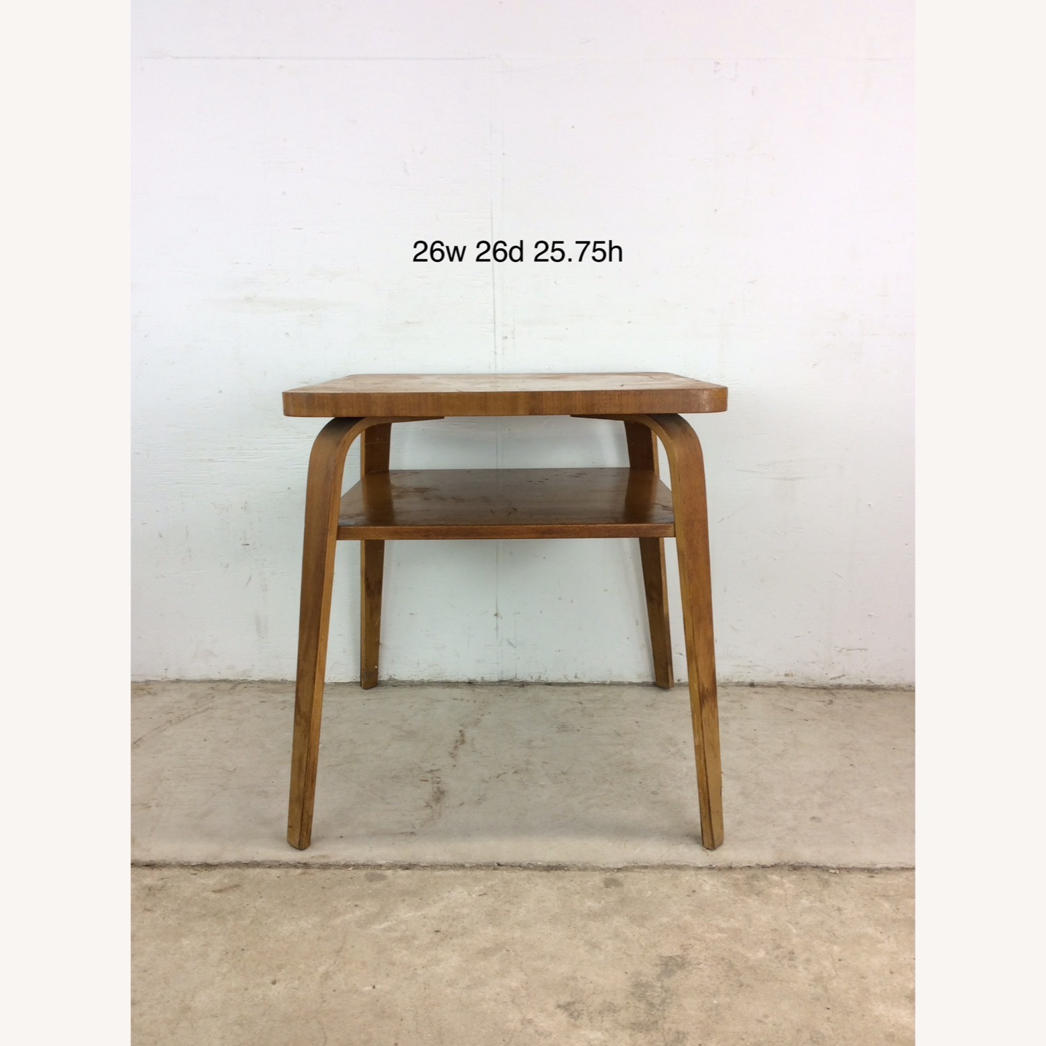 Mid Century 2 Tier End Table - image-25