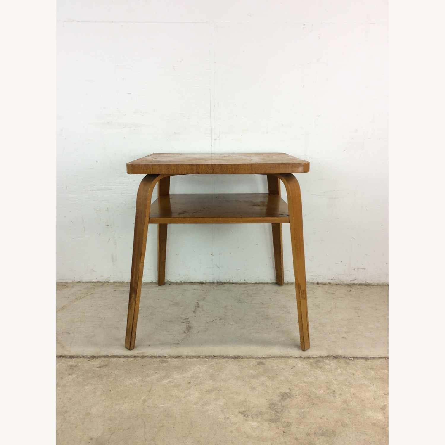 Mid Century 2 Tier End Table - image-21