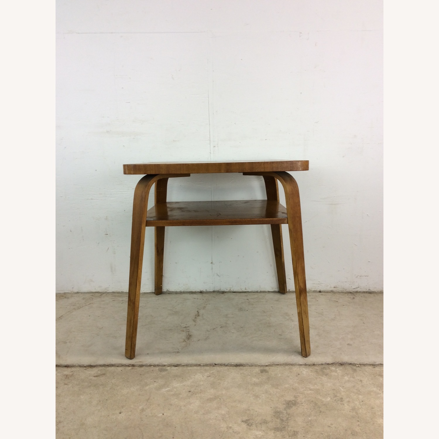 Mid Century 2 Tier End Table - image-2