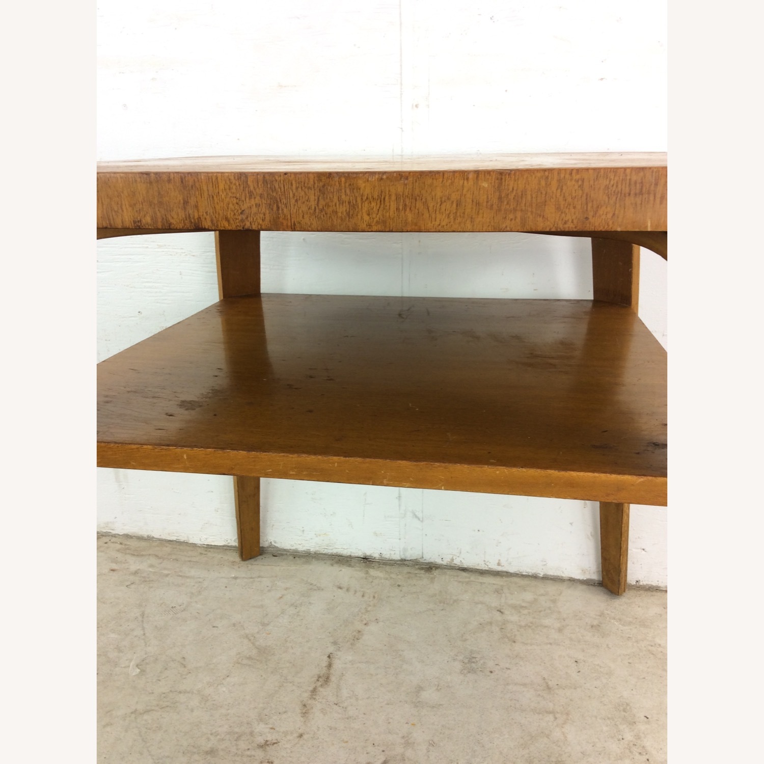 Mid Century 2 Tier End Table - image-24