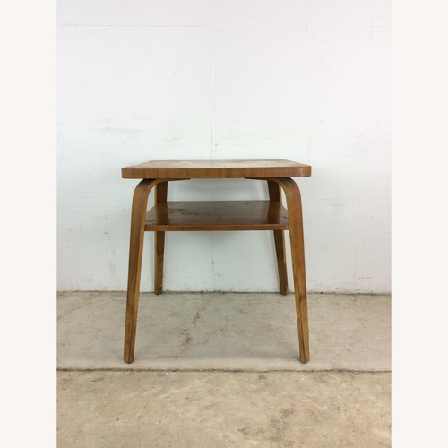 Used Mid Century 2 Tier End Table  for sale on AptDeco