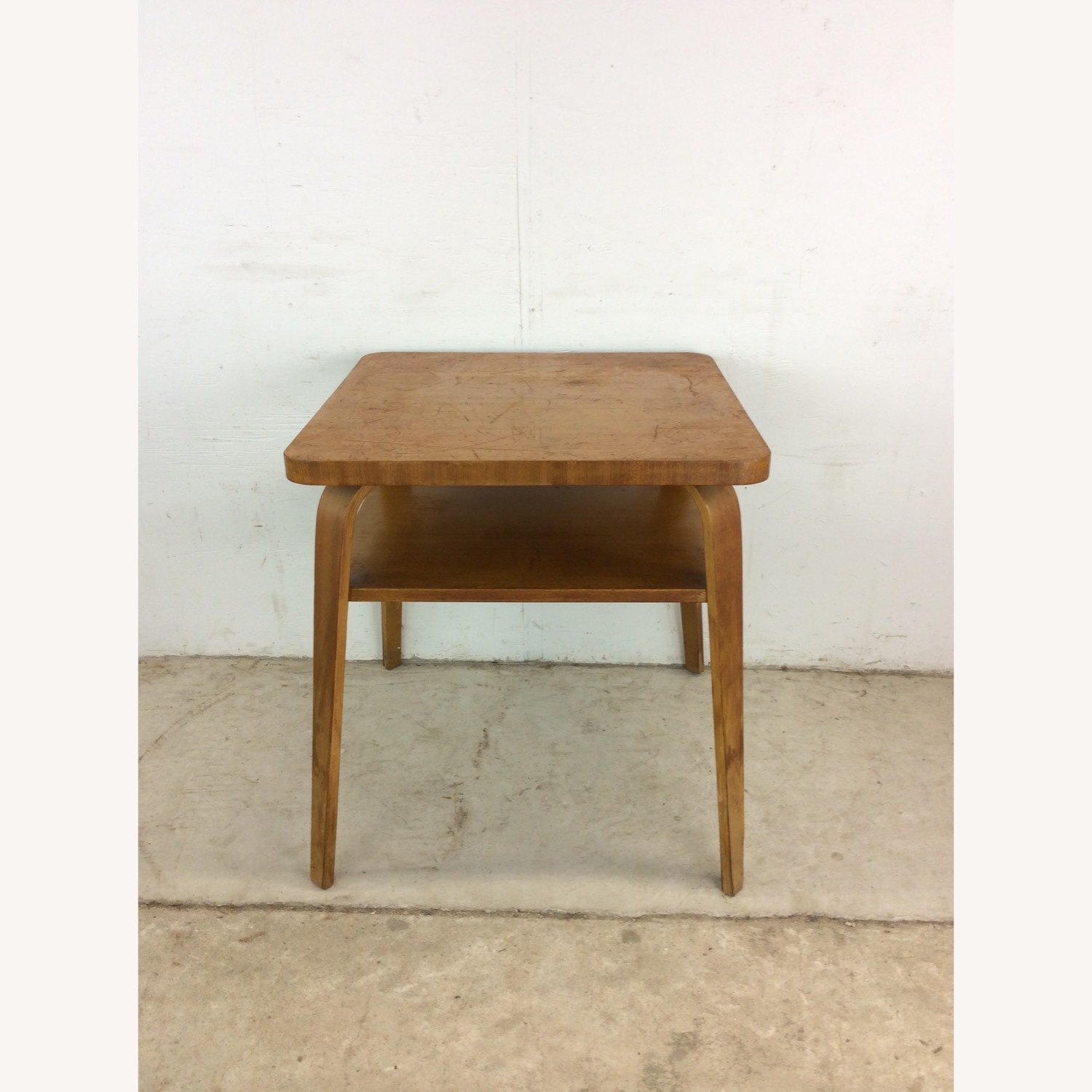 Mid Century 2 Tier End Table - image-3