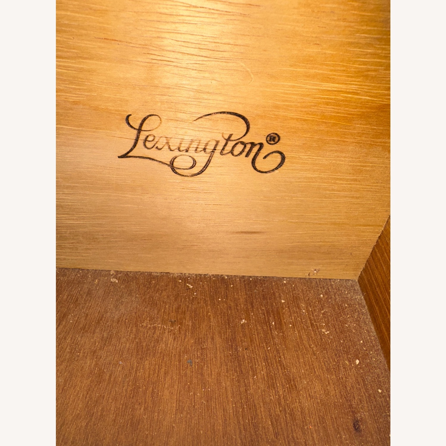 Gray and White Heavy Solid Wood Dresser - image-4