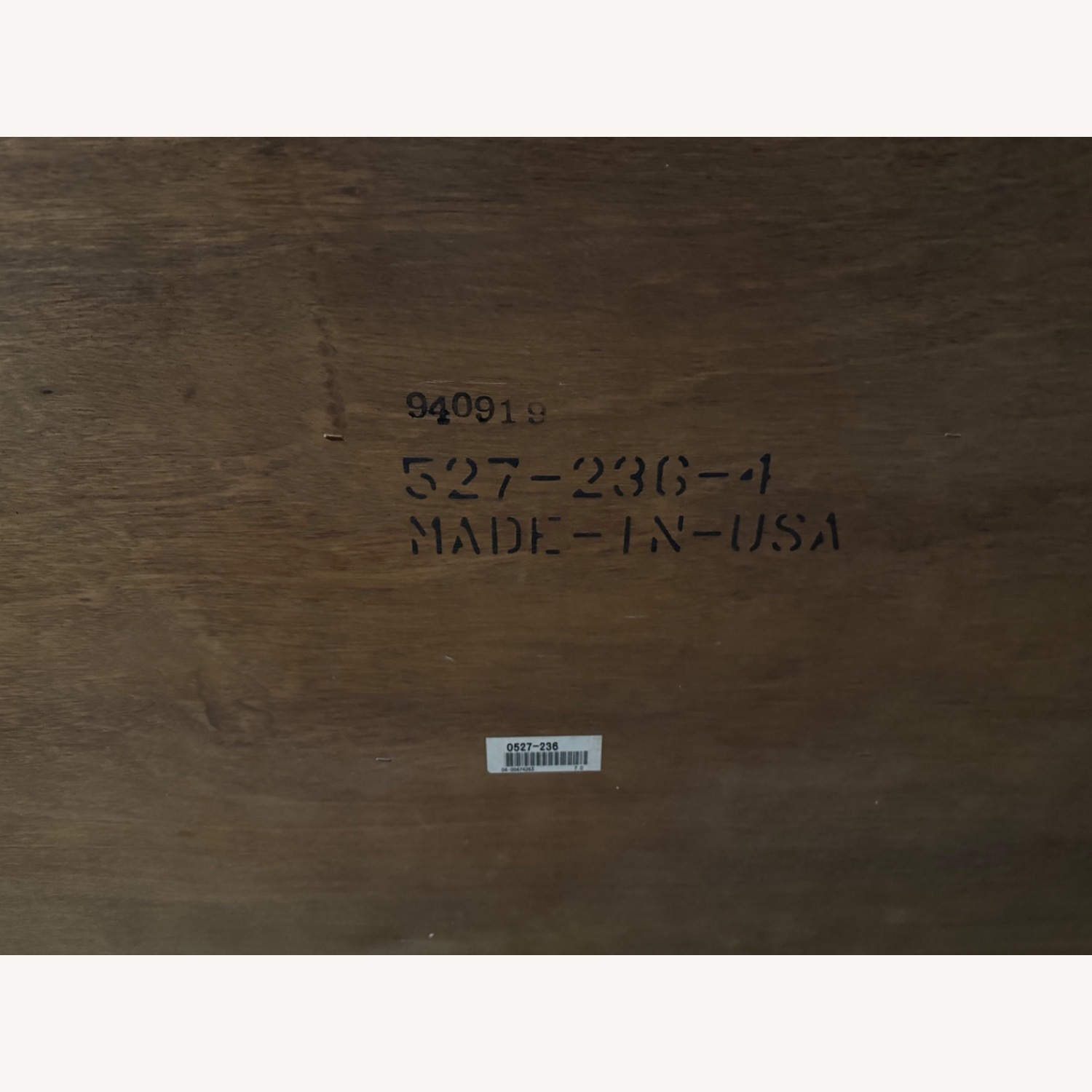 Gray and White Heavy Solid Wood Dresser - image-5