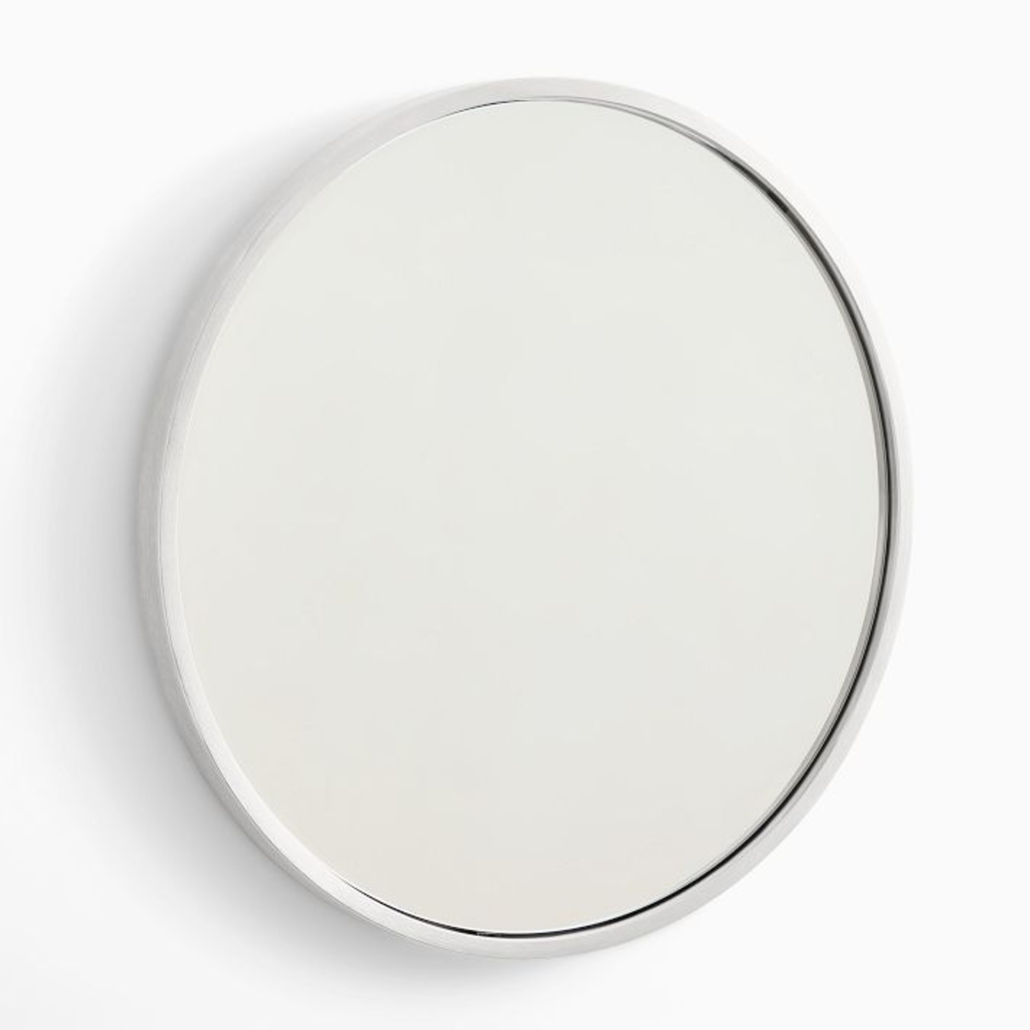 West Elm 48" Metal Frame Round Wall Mirror - image-5