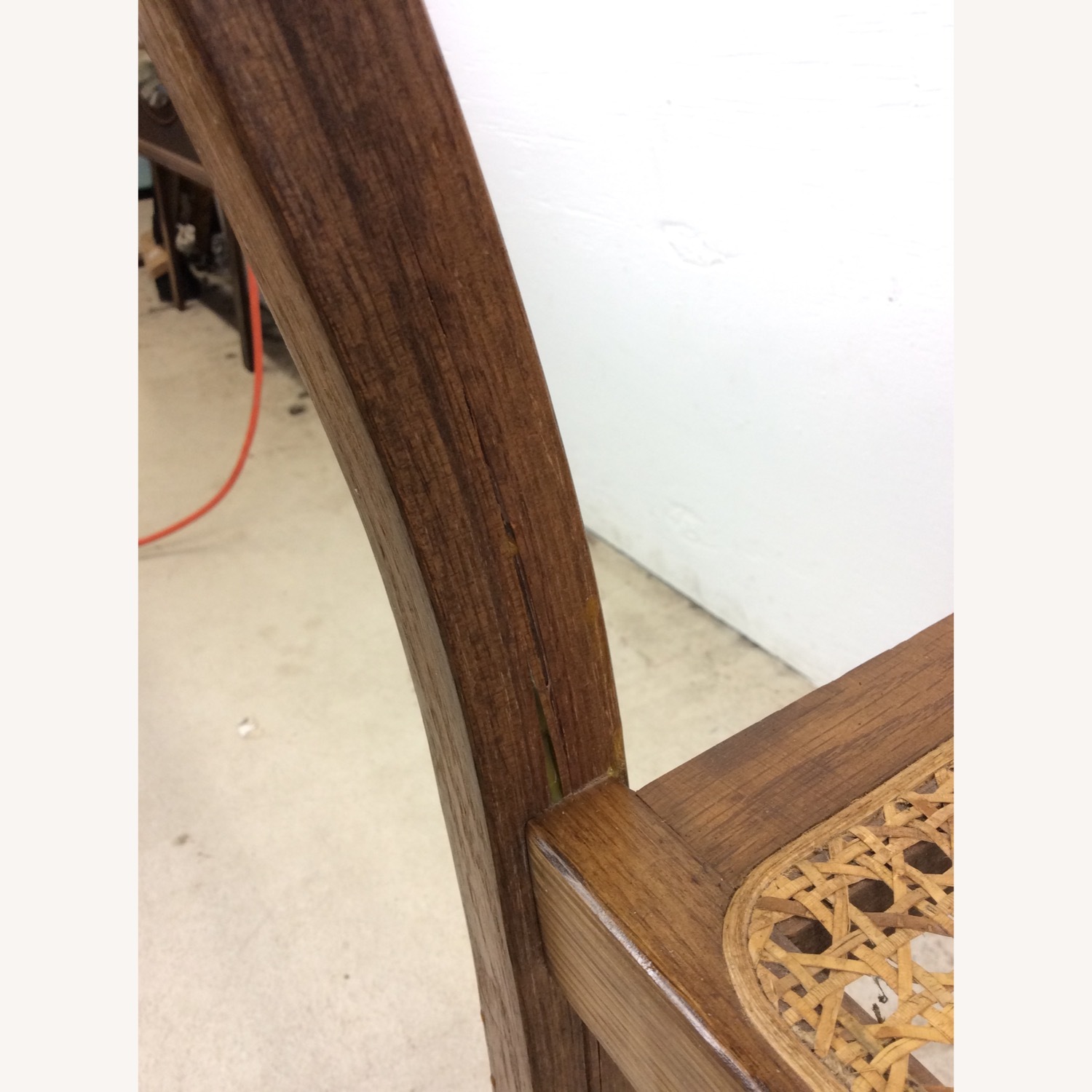 Pair Mid Century Bentwood Chairs with Caned Seat - image-18