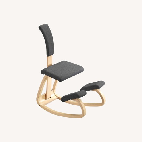 Used Varier Balans Kneeling Chair with Backrest for sale on AptDeco