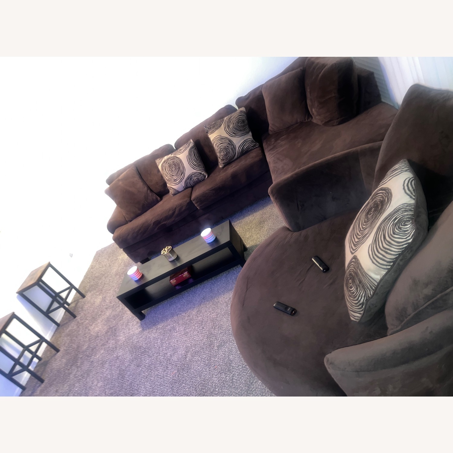 Groovy Chocolate Sectional - image-1