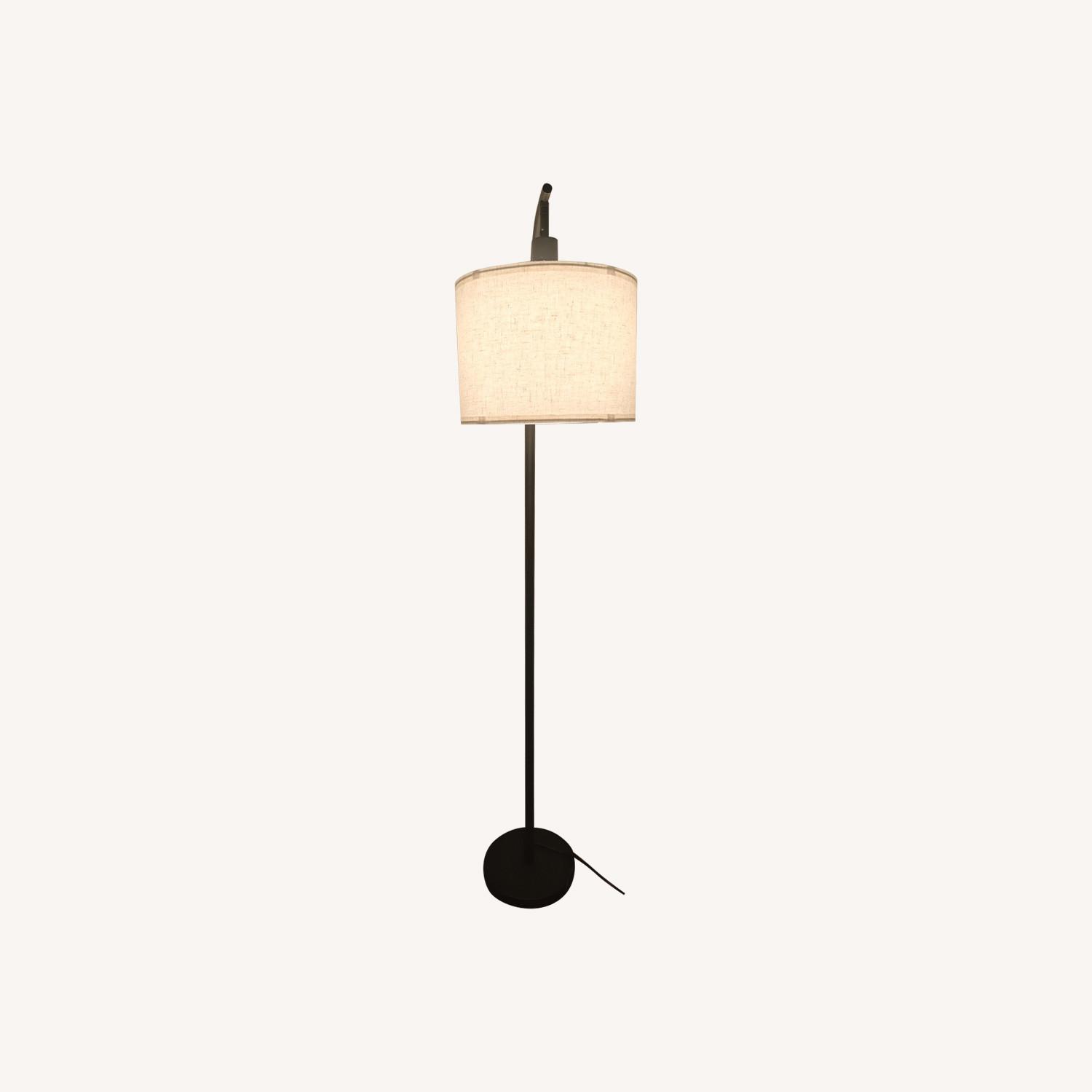 Adjustable Black Metal Floor Lamp - image-7