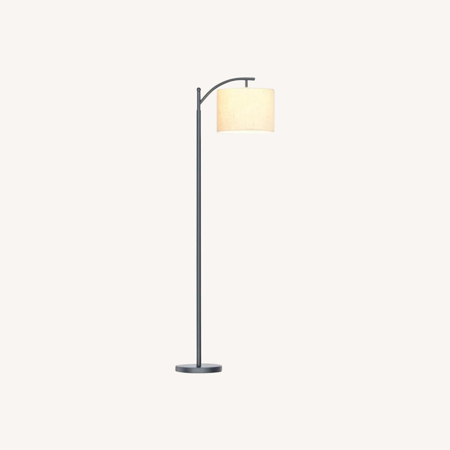 Adjustable Black Metal Floor Lamp - image-0