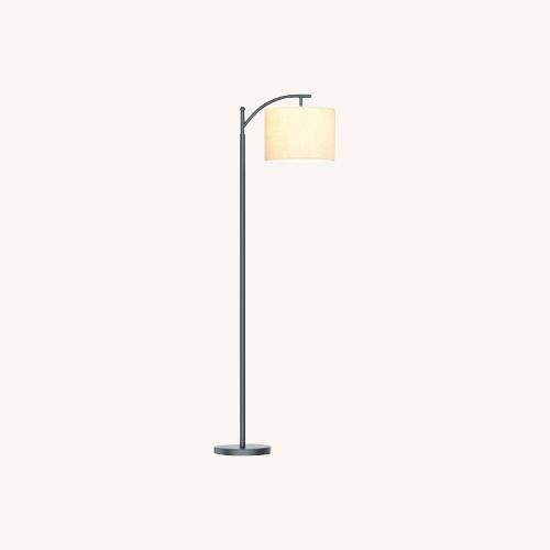 Used Adjustable Black Metal Floor Lamp for sale on AptDeco