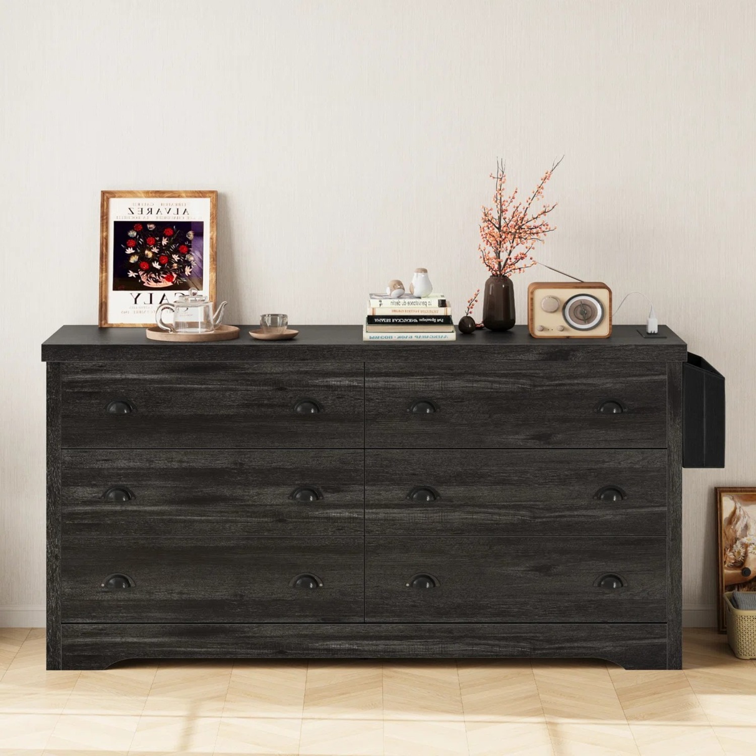 Wayfair Hellat 59.1'' W 6-Drawer Dresser - image-1